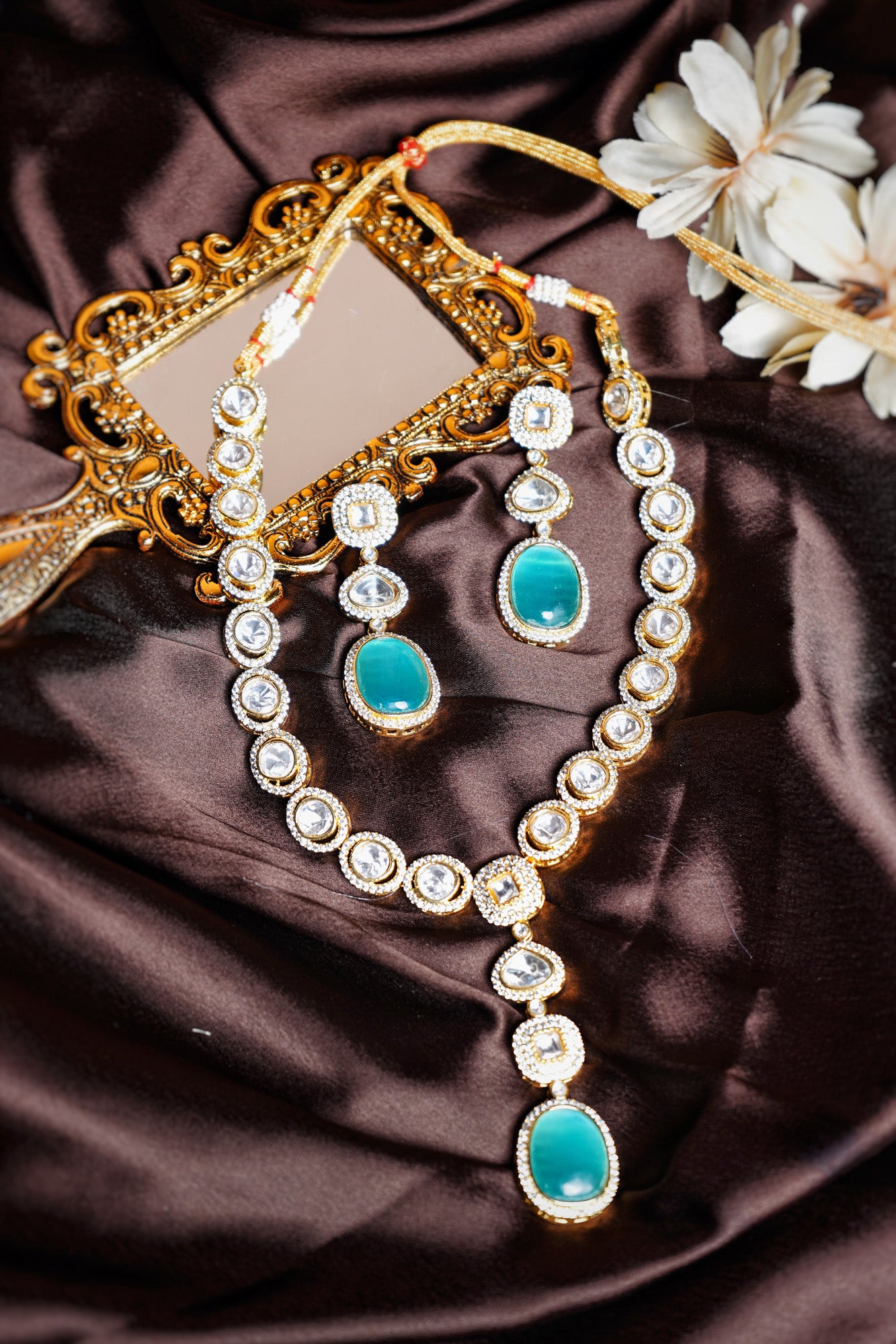 Anika Polki Designer set - Chaandi Rivaaz