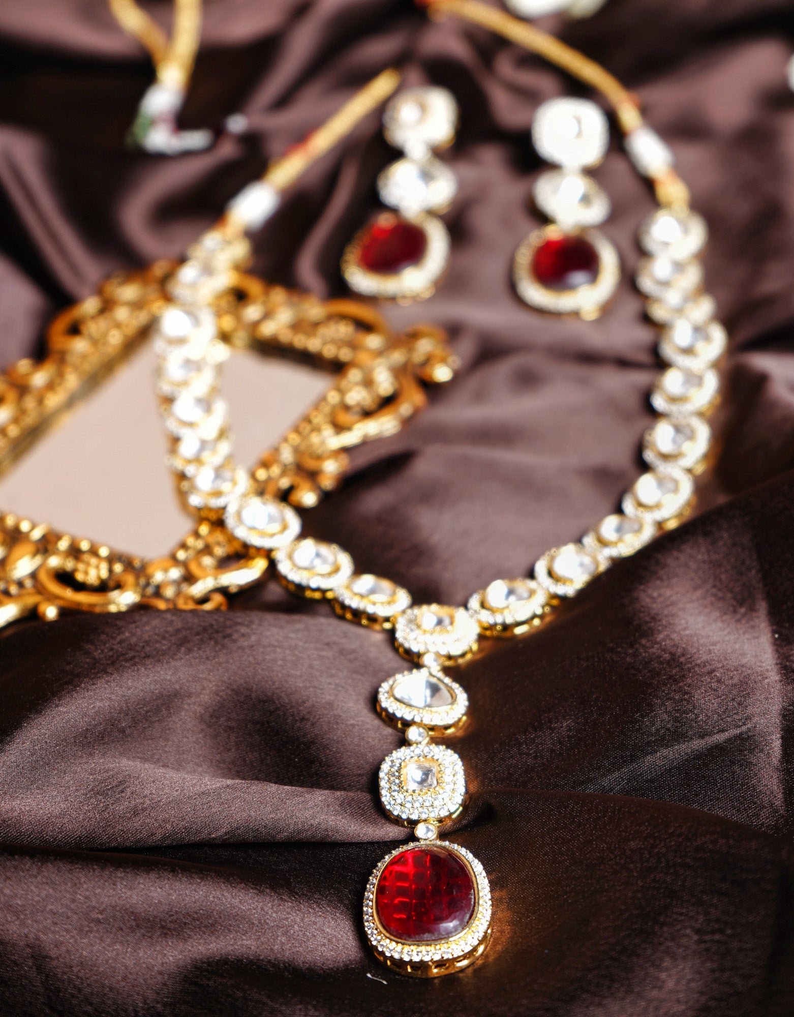 Anika Polki Designer set - Chaandi Rivaaz