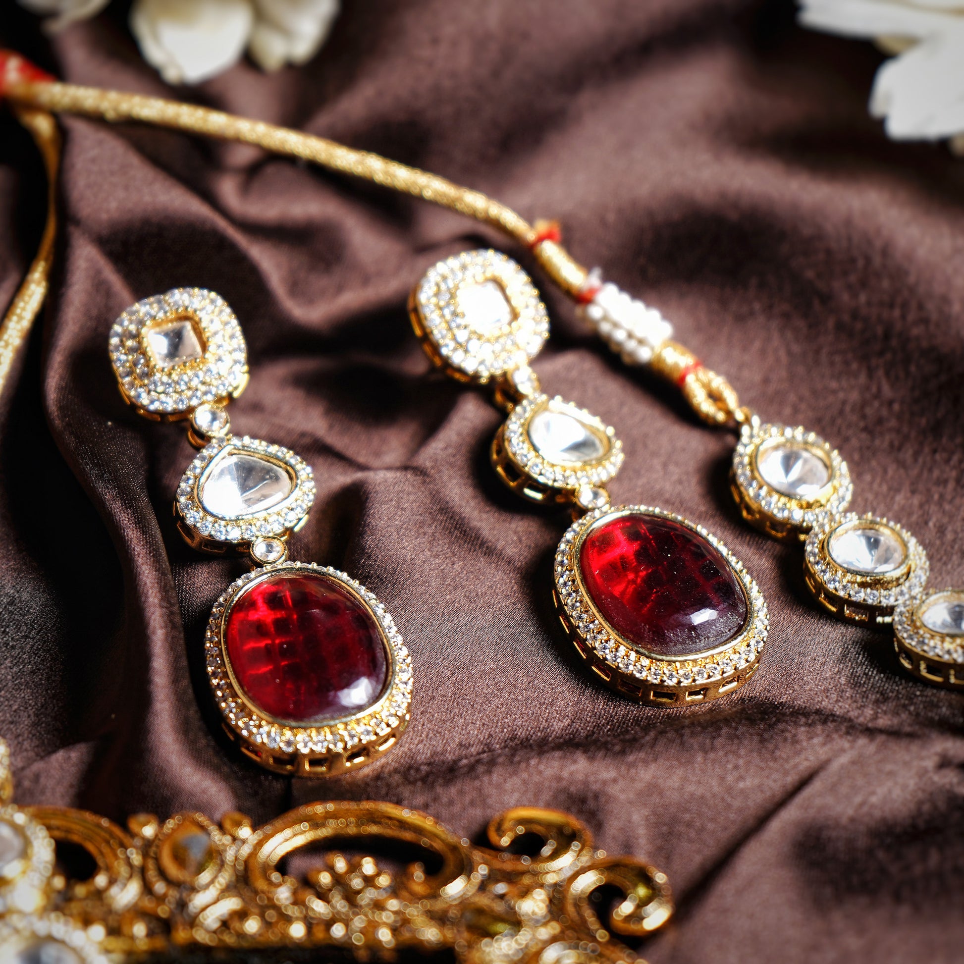 Anika Polki Designer set - Chaandi Rivaaz