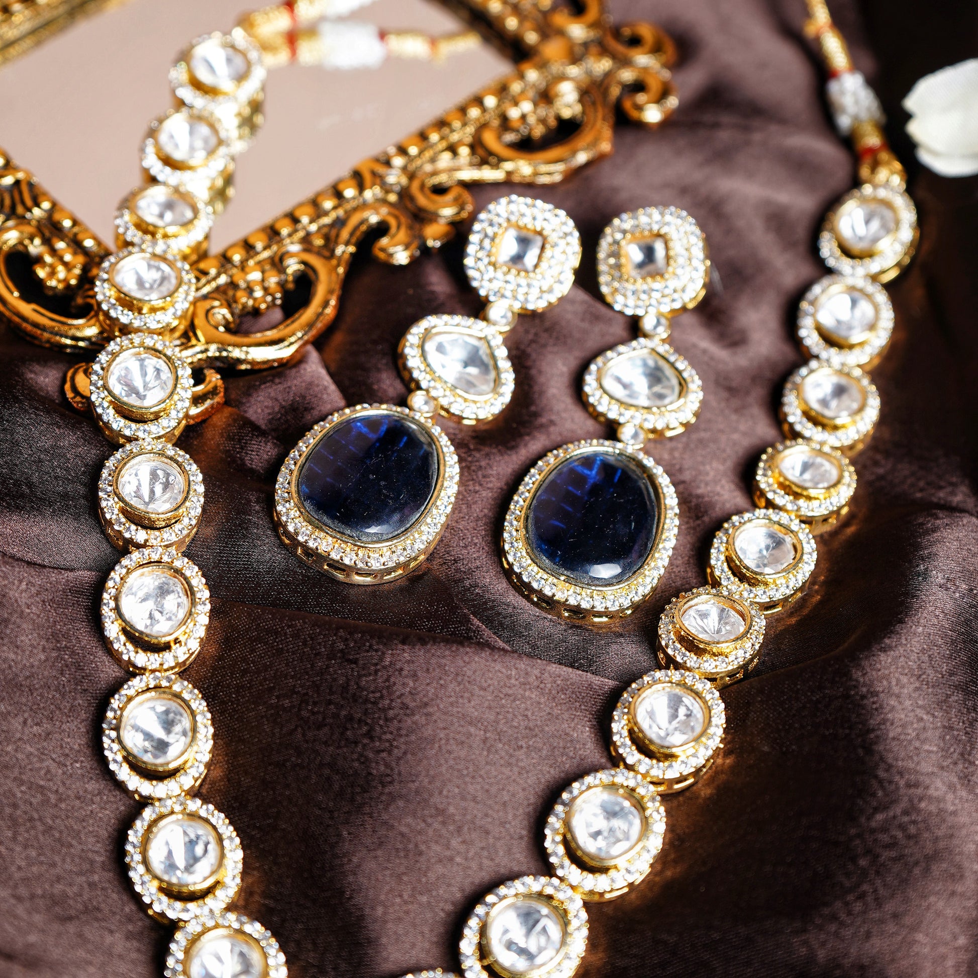 Anika Polki Designer set - Chaandi Rivaaz
