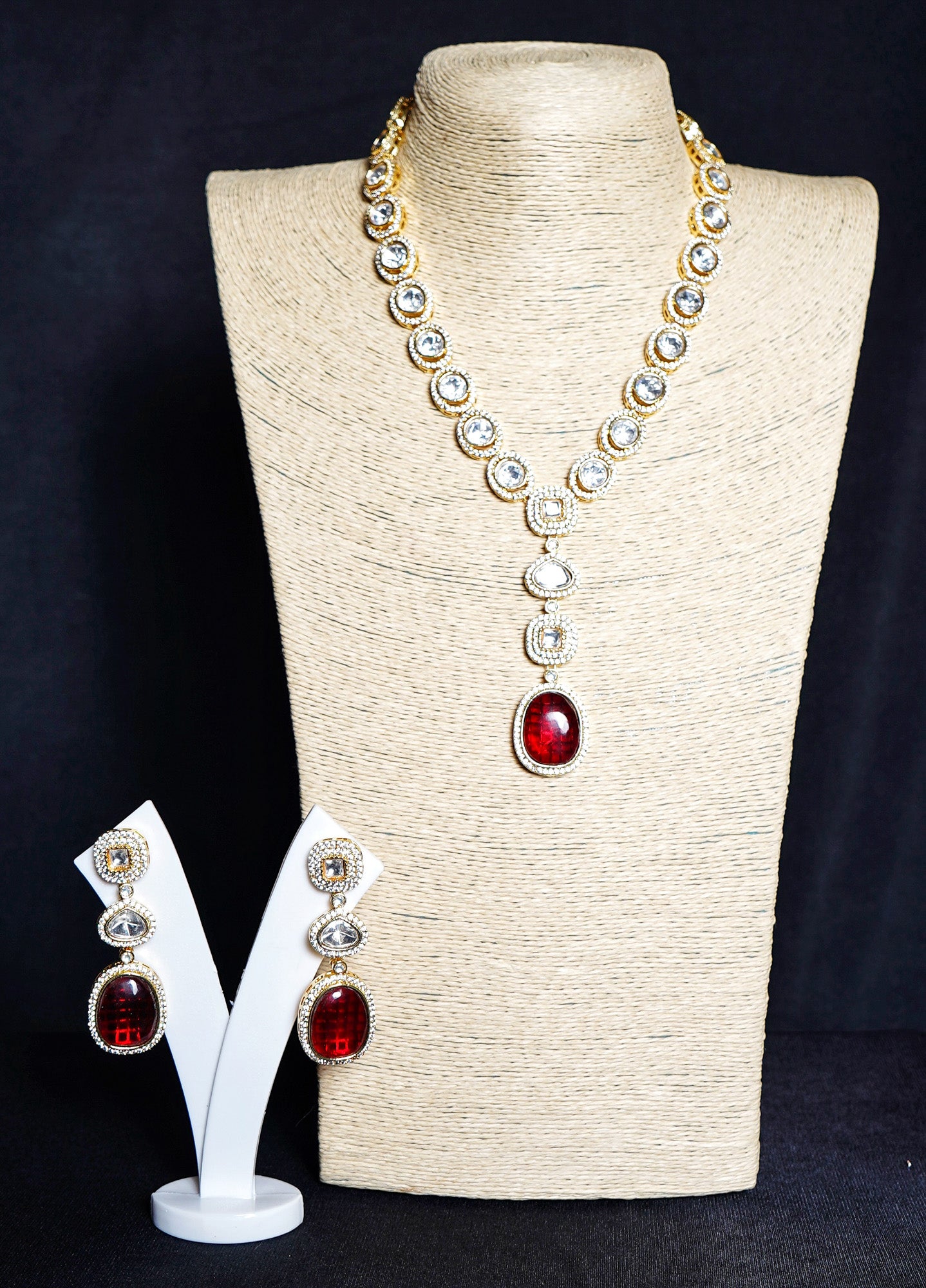Anika Polki Designer set - Chaandi Rivaaz