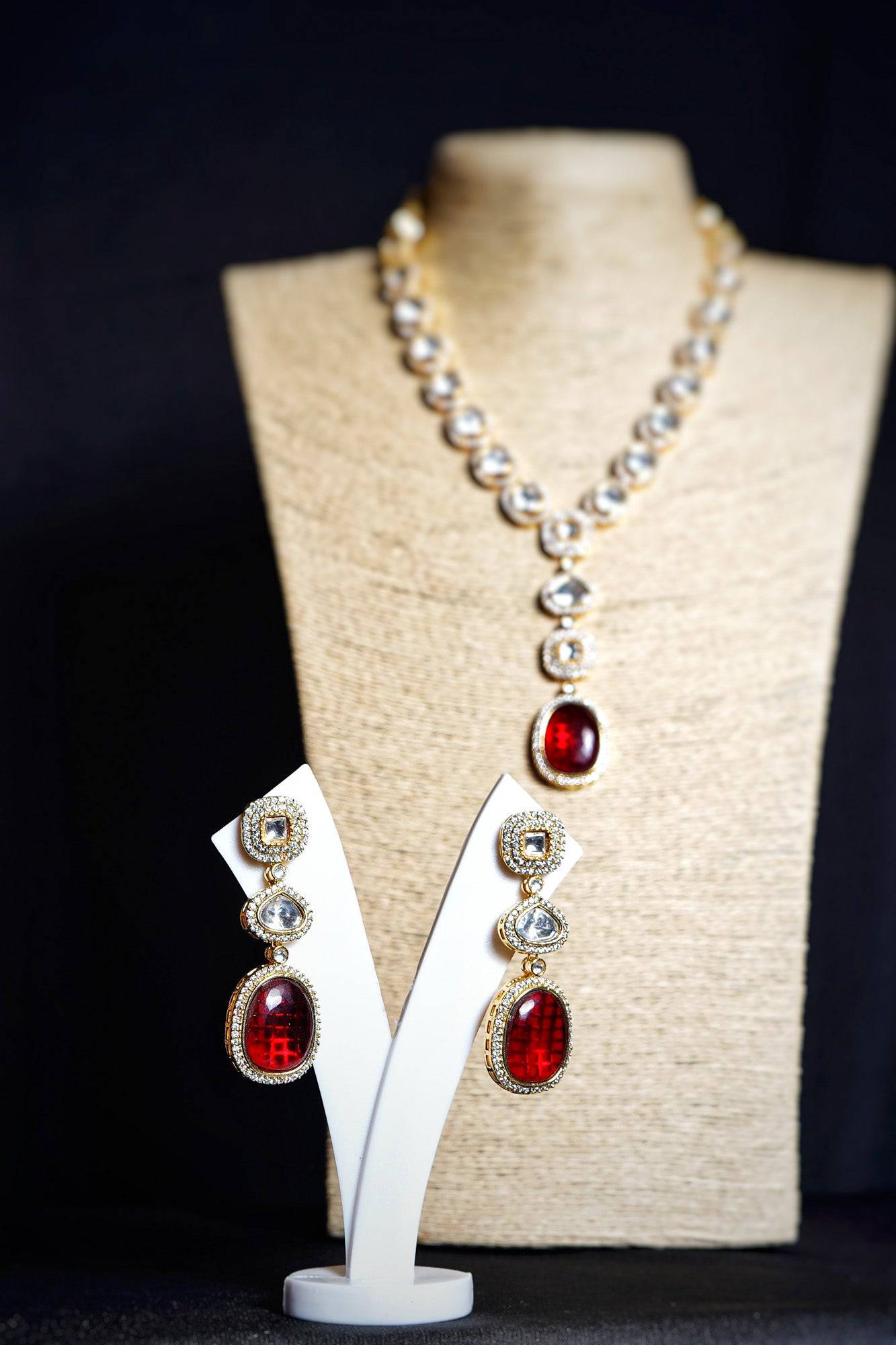 Anika Polki Designer set - Chaandi Rivaaz