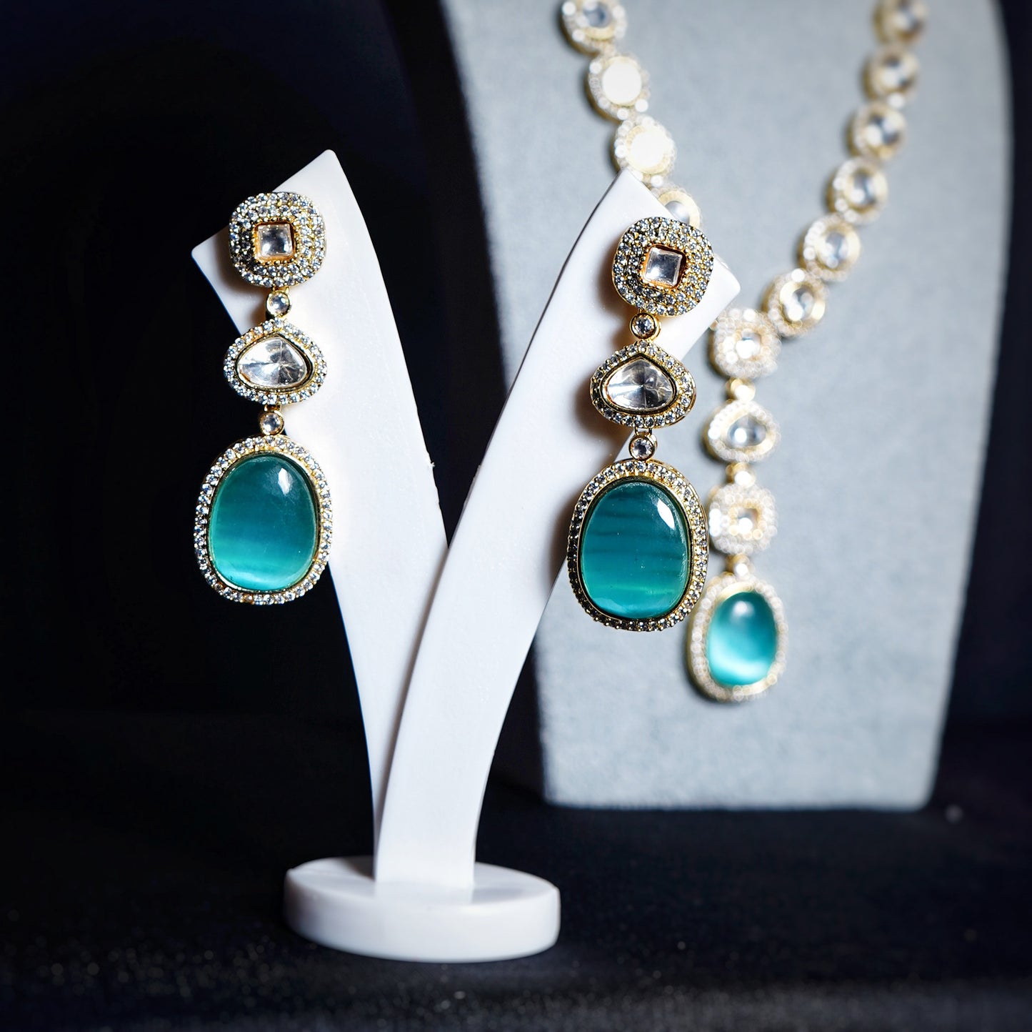 Anika Polki Designer set - Chaandi Rivaaz