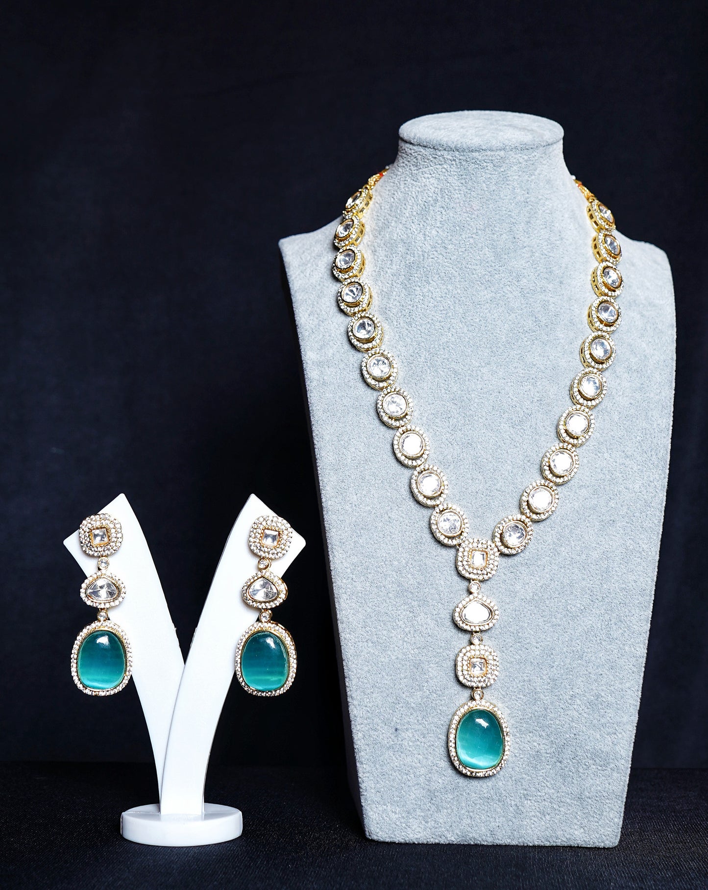 Anika Polki Designer set - Chaandi Rivaaz