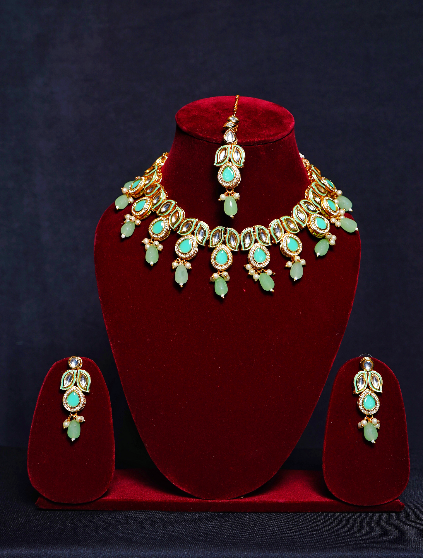 Sheena leaf Designer Set - Chaandi Rivaaz
