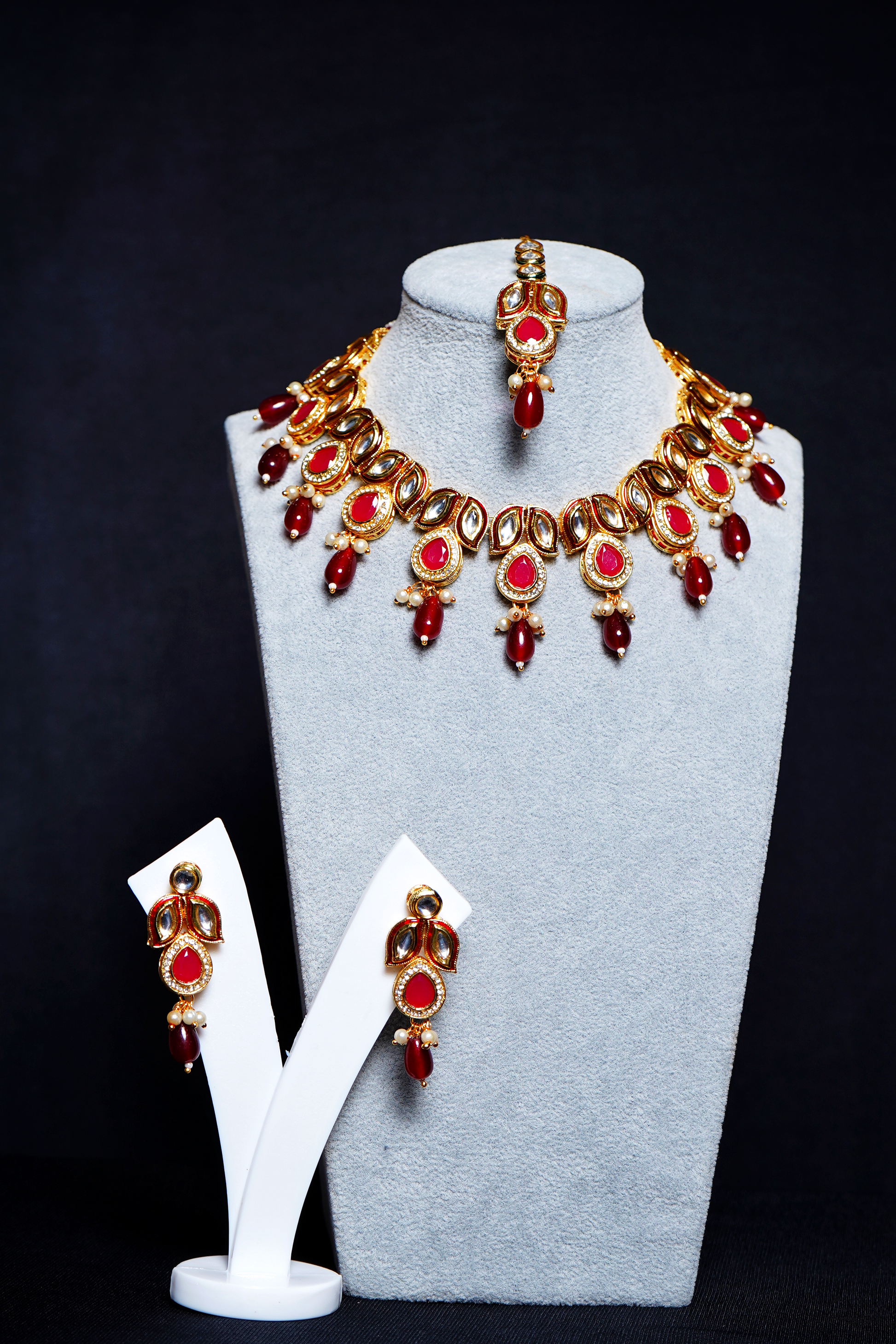 Sheena leaf Designer Set - Chaandi Rivaaz