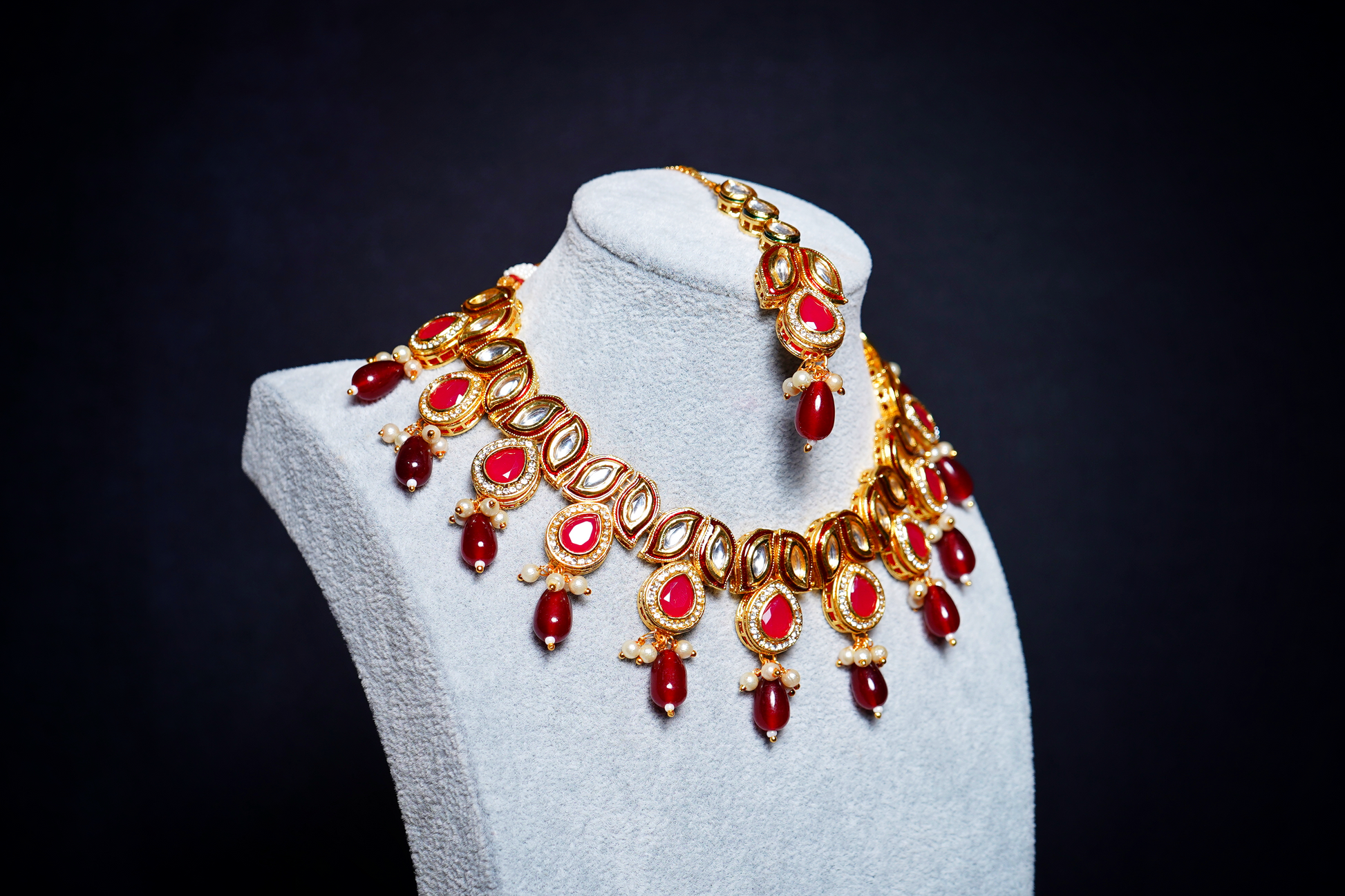 Sheena leaf Designer Set - Chaandi Rivaaz