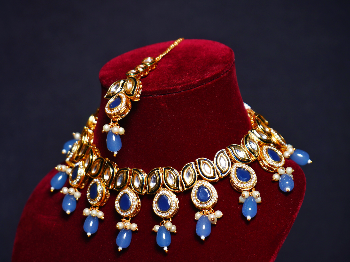 Sheena leaf Designer Set - Chaandi Rivaaz