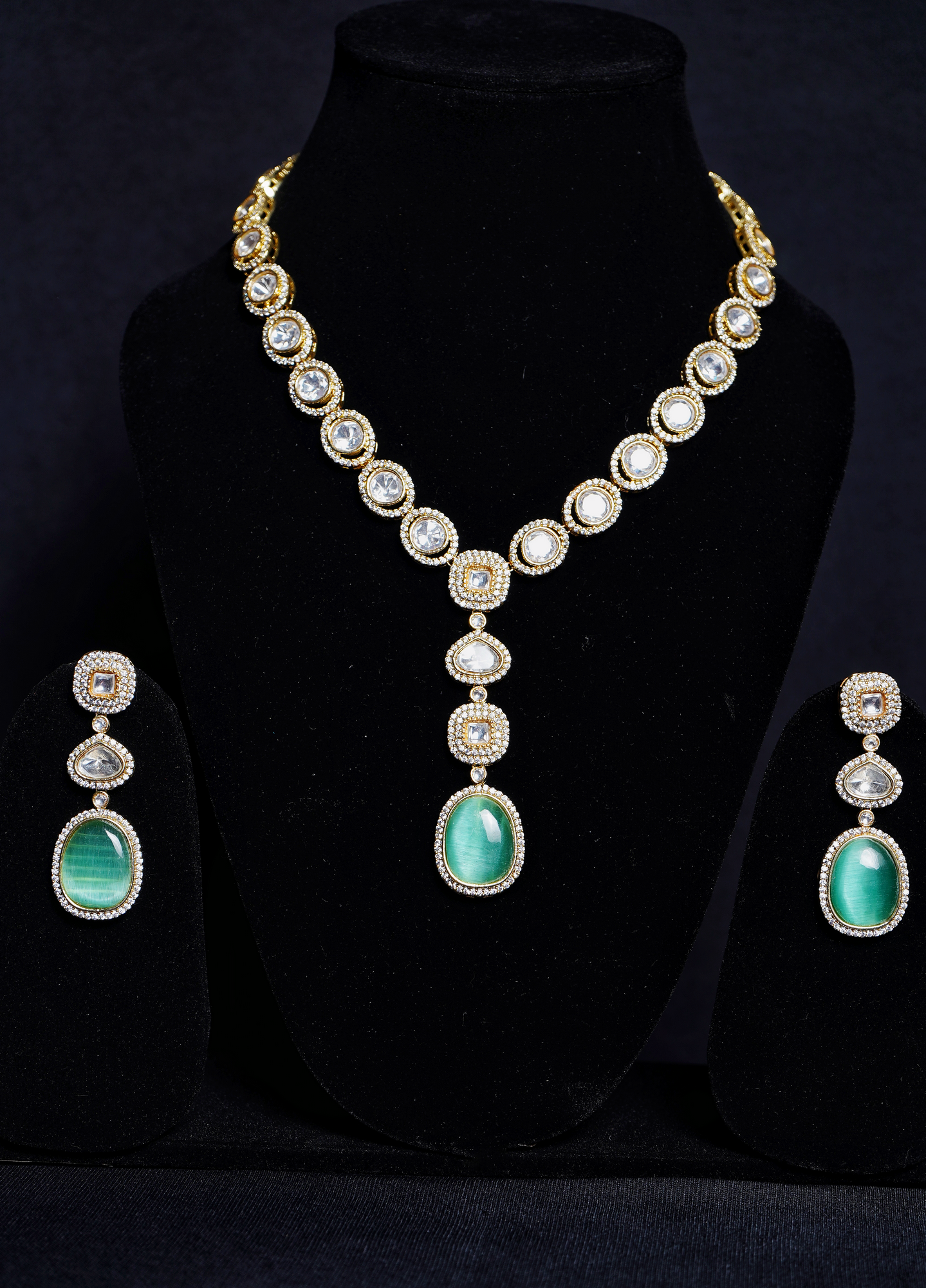Anika Polki Designer set - Chaandi Rivaaz