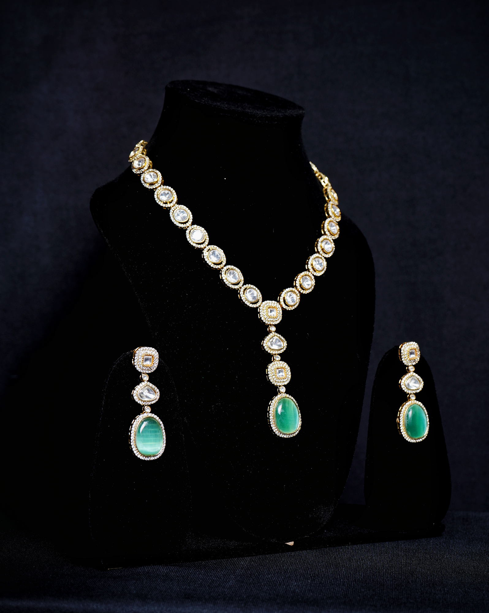 Anika Polki Designer set - Chaandi Rivaaz