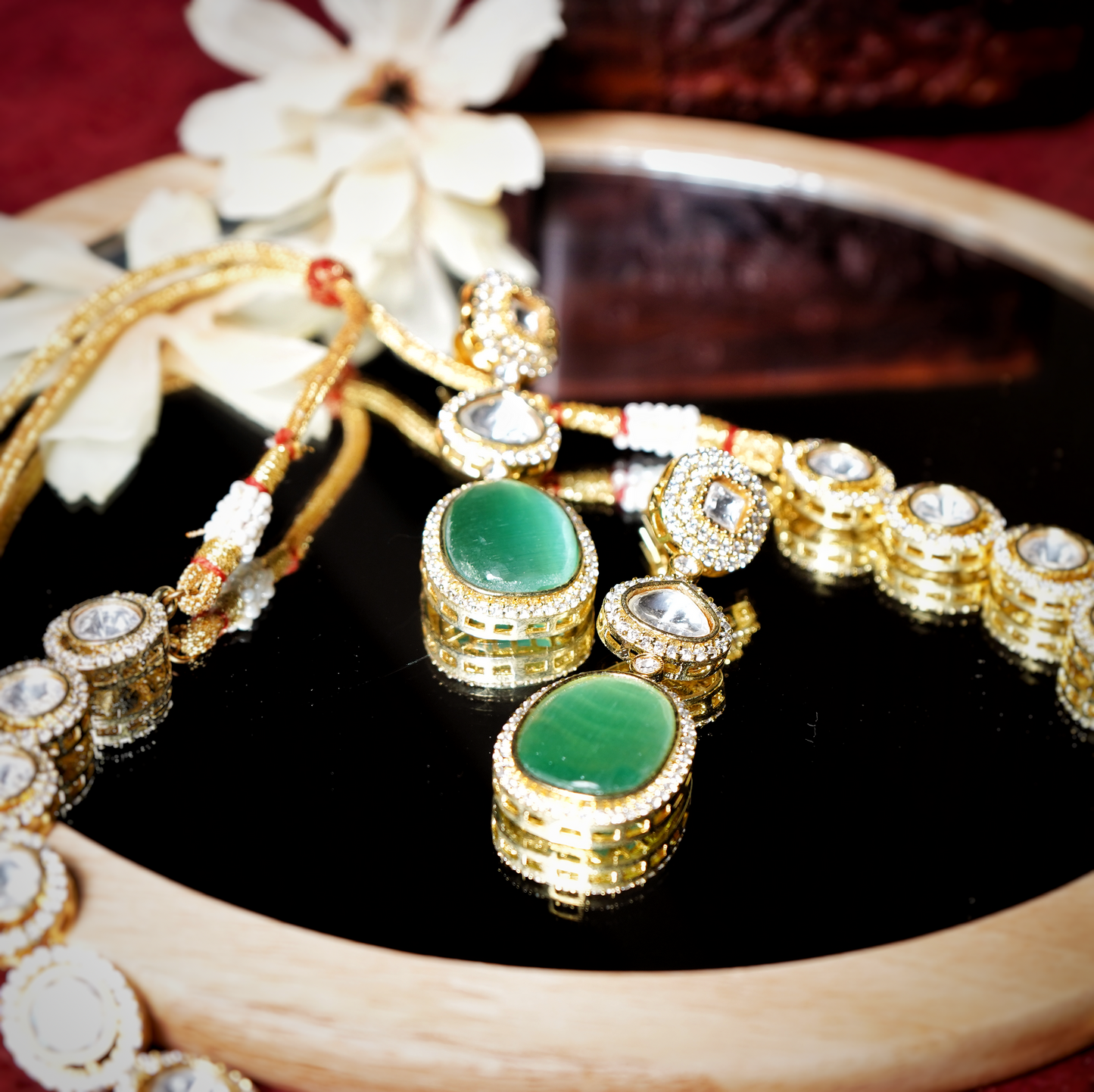 Anika Polki Designer set - Chaandi Rivaaz