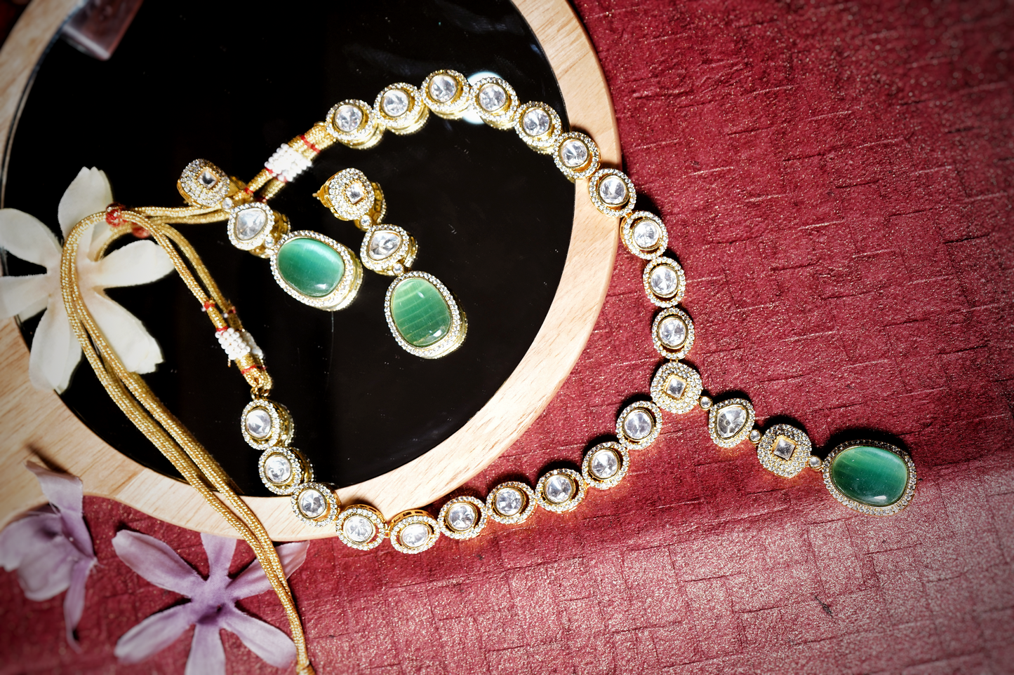 Anika Polki Designer set - Chaandi Rivaaz