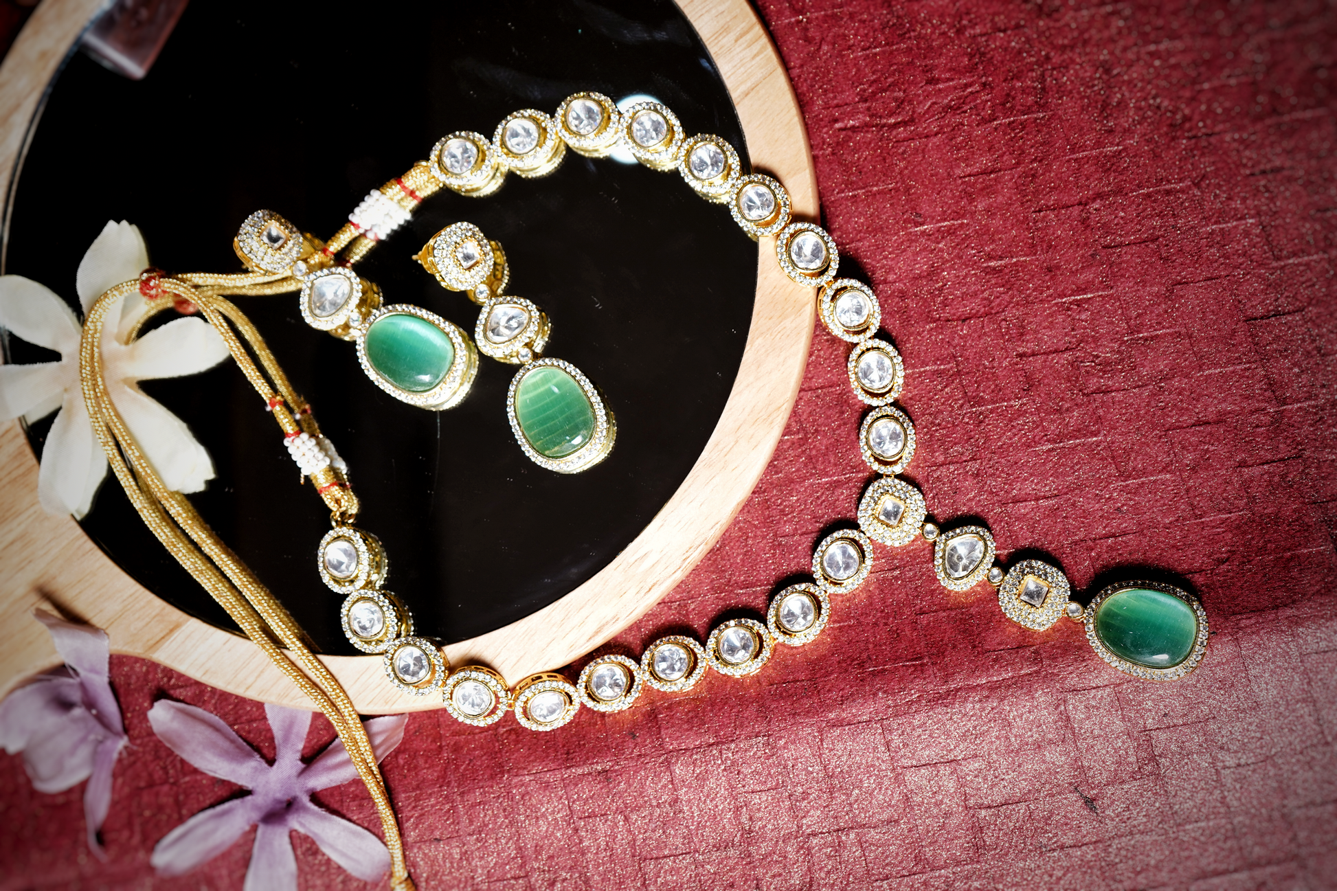 Anika Polki Designer set - Chaandi Rivaaz