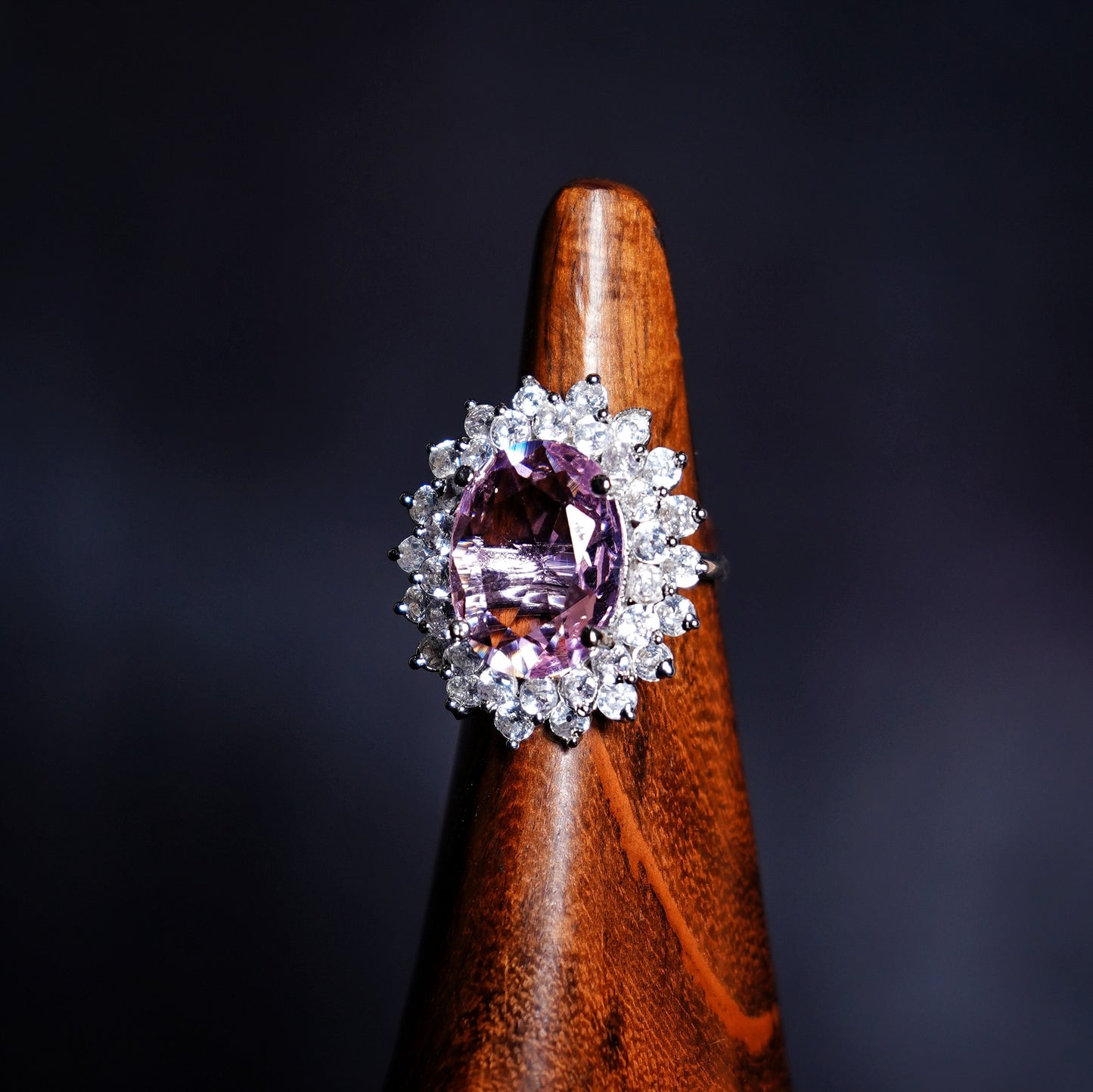 Elle CZ Oval Designer Rings - Chaandi Rivaaz
