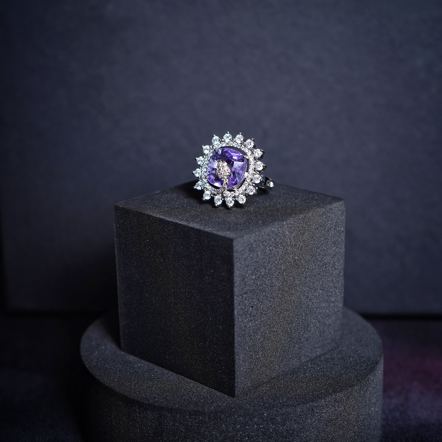 Alora CZ Designer Rings - Chaandi Rivaaz