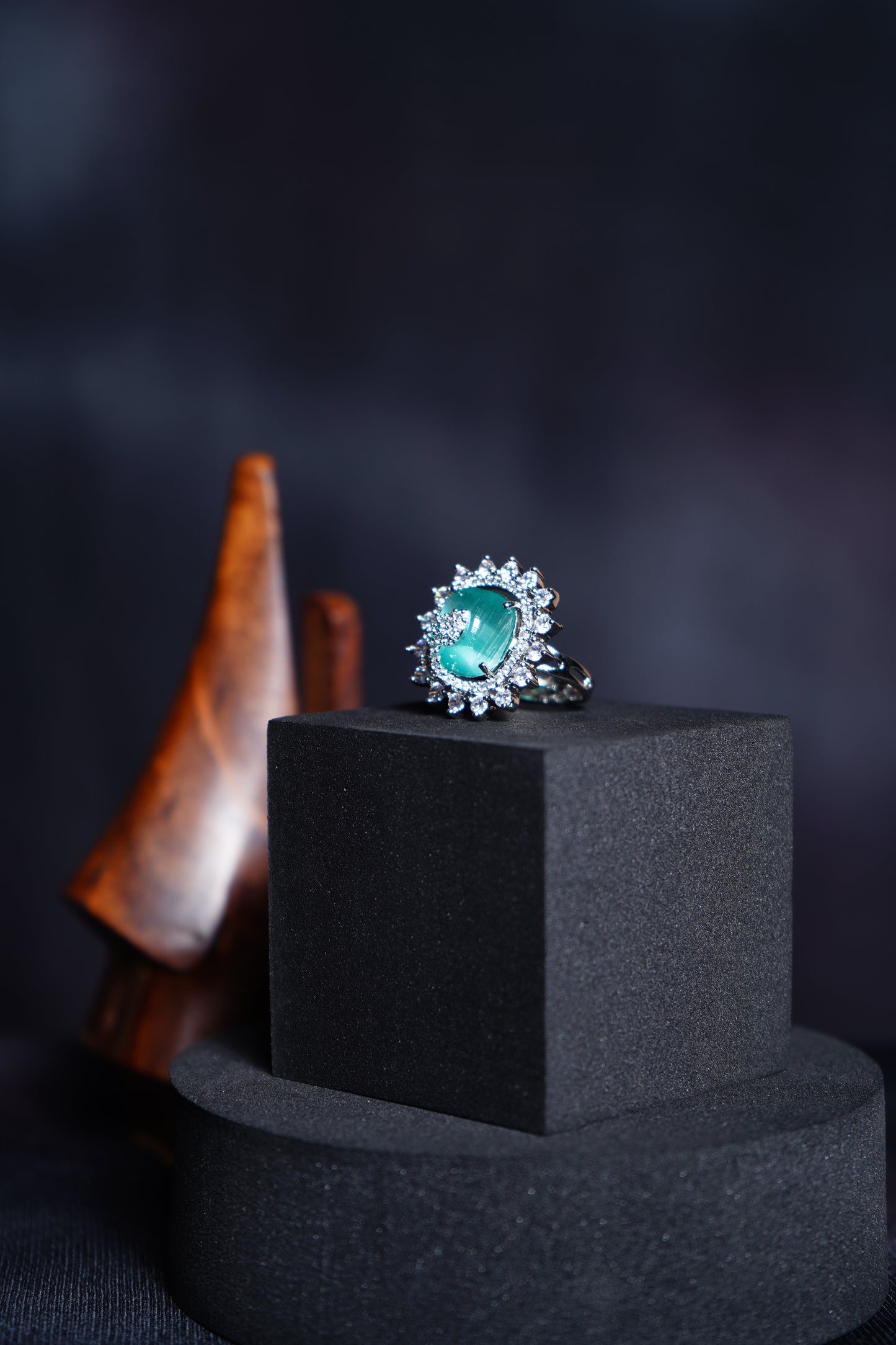 Alora CZ Designer Rings - Chaandi Rivaaz