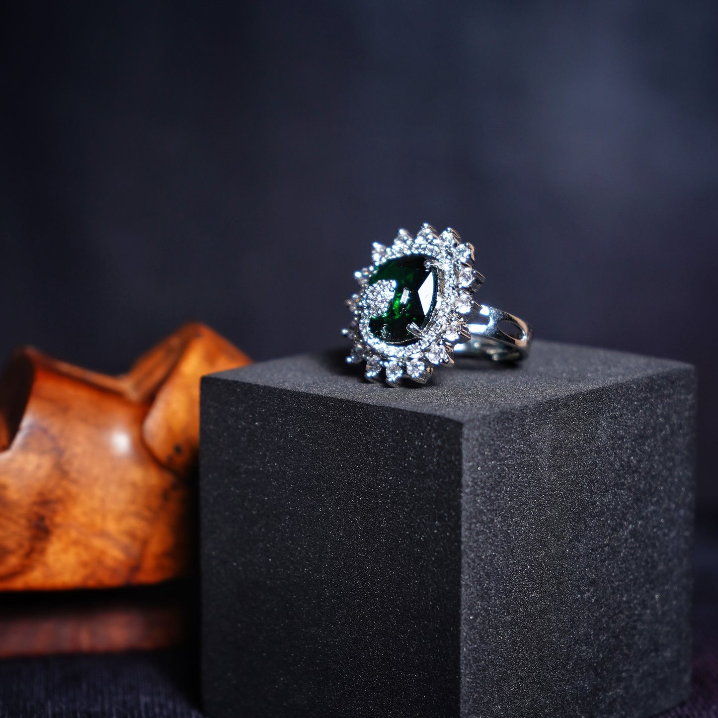 Alora CZ Designer Rings - Chaandi Rivaaz