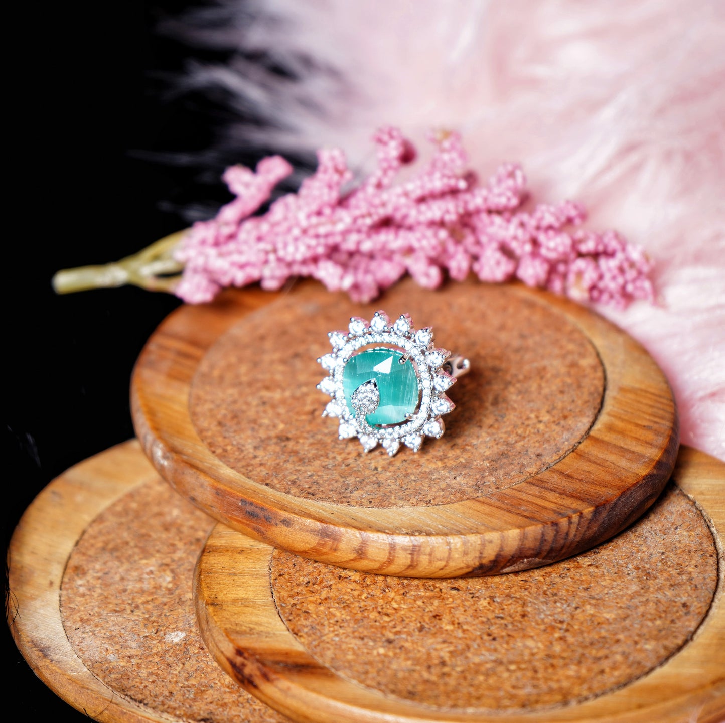 Alora CZ Designer Rings - Chaandi Rivaaz