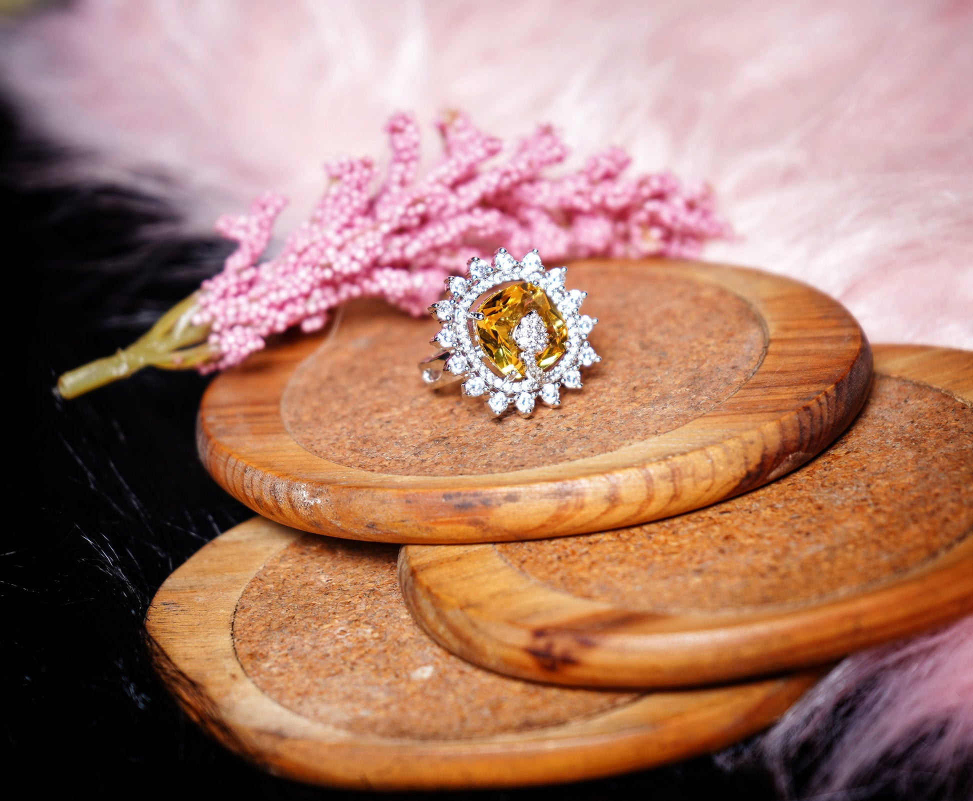 Alora CZ Designer Rings - Chaandi Rivaaz