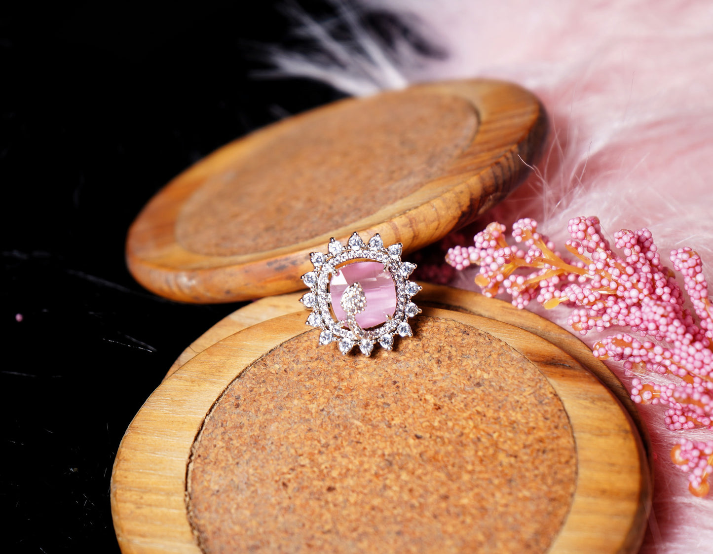 Alora CZ Designer Rings - Chaandi Rivaaz