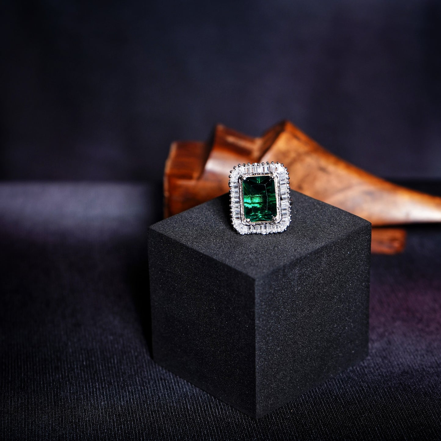 Miyra CZ Designer Rings - Chaandi Rivaaz