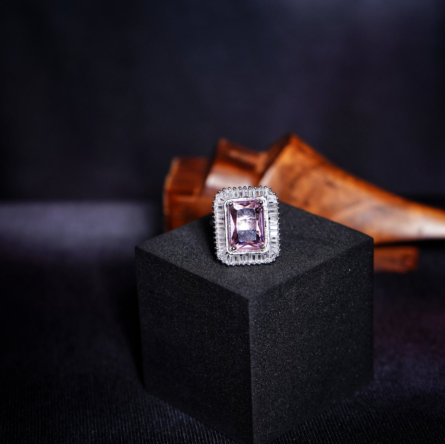 Miyra CZ Designer Rings - Chaandi Rivaaz