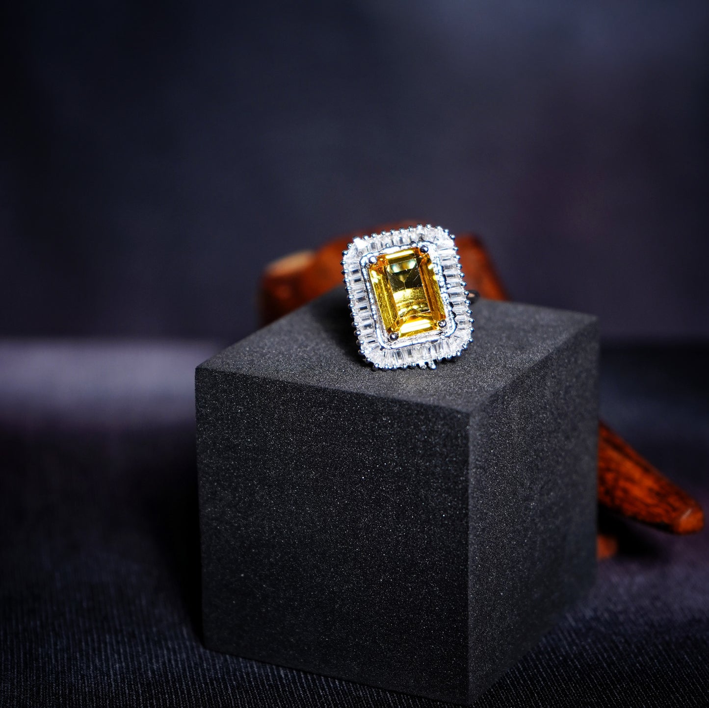 Miyra CZ Designer Rings - Chaandi Rivaaz