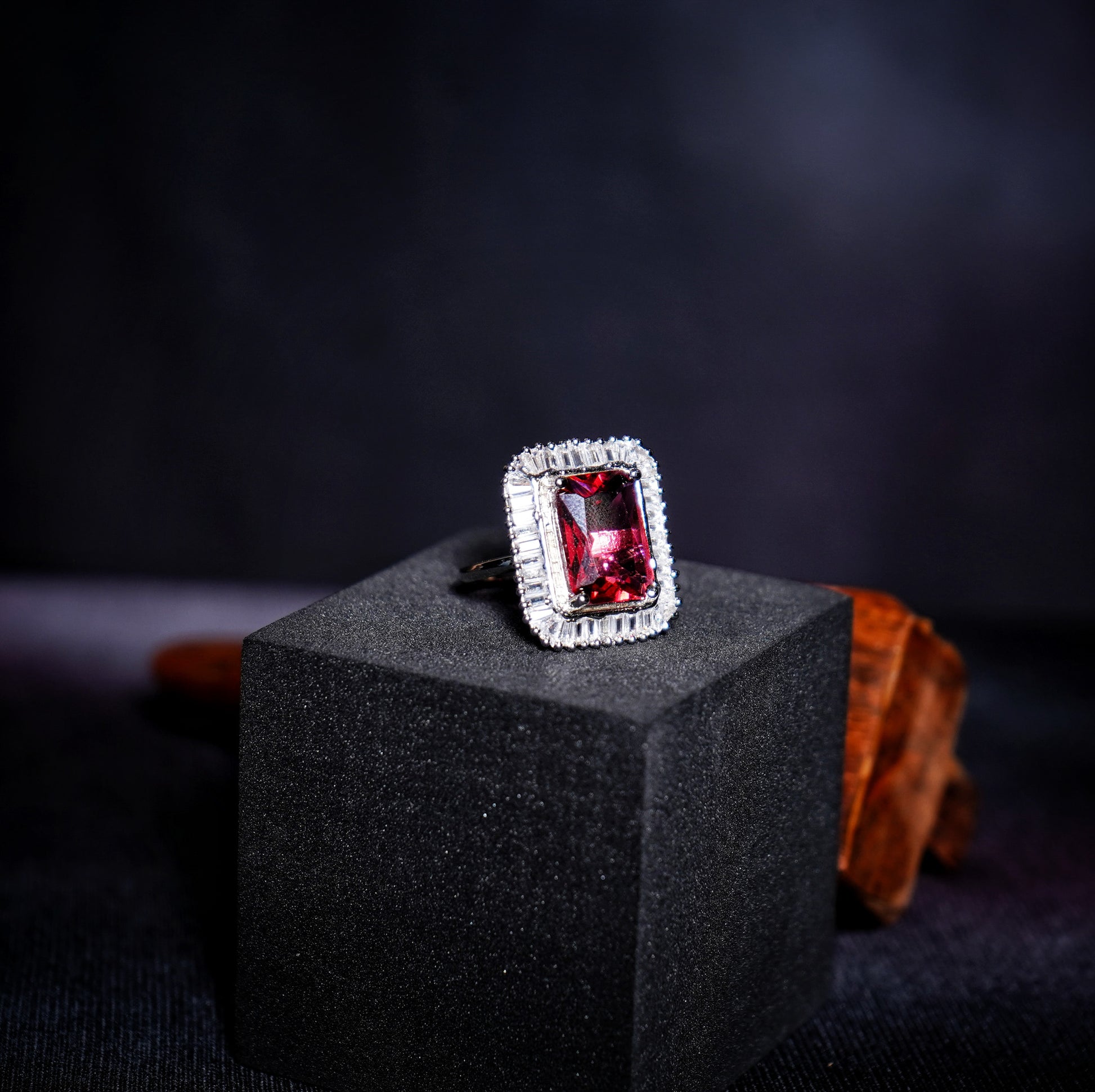 Miyra CZ Designer Rings - Chaandi Rivaaz