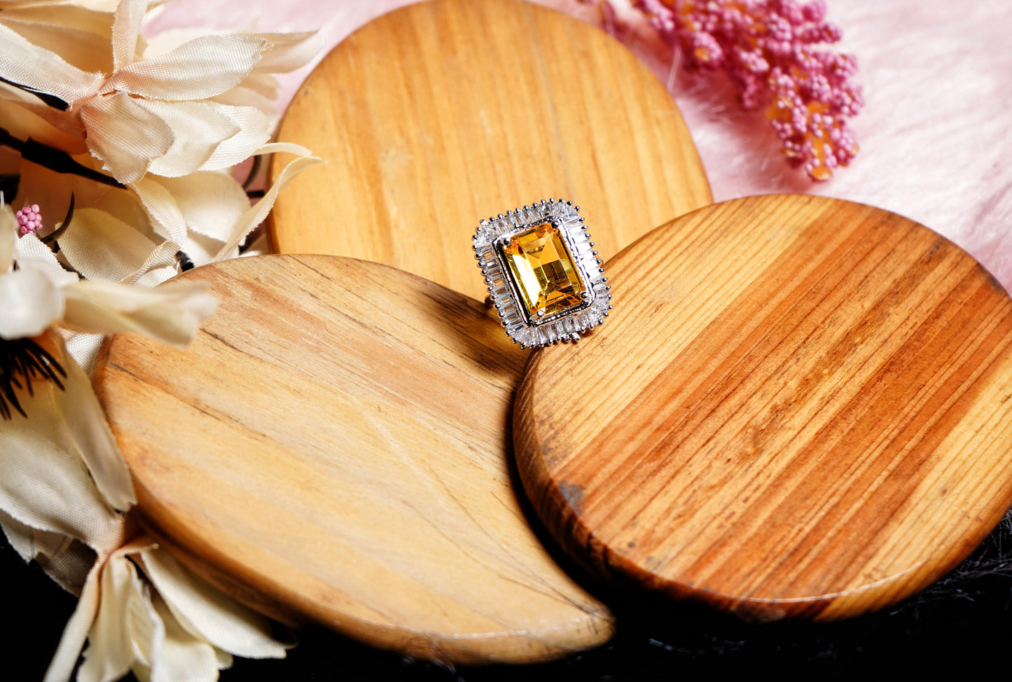 Miyra CZ Designer Rings - Chaandi Rivaaz