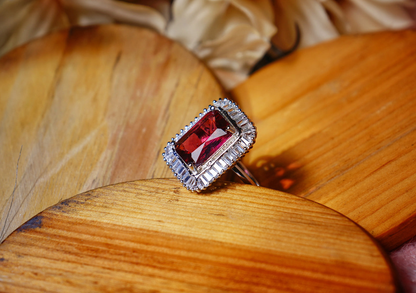 Miyra CZ Designer Rings - Chaandi Rivaaz