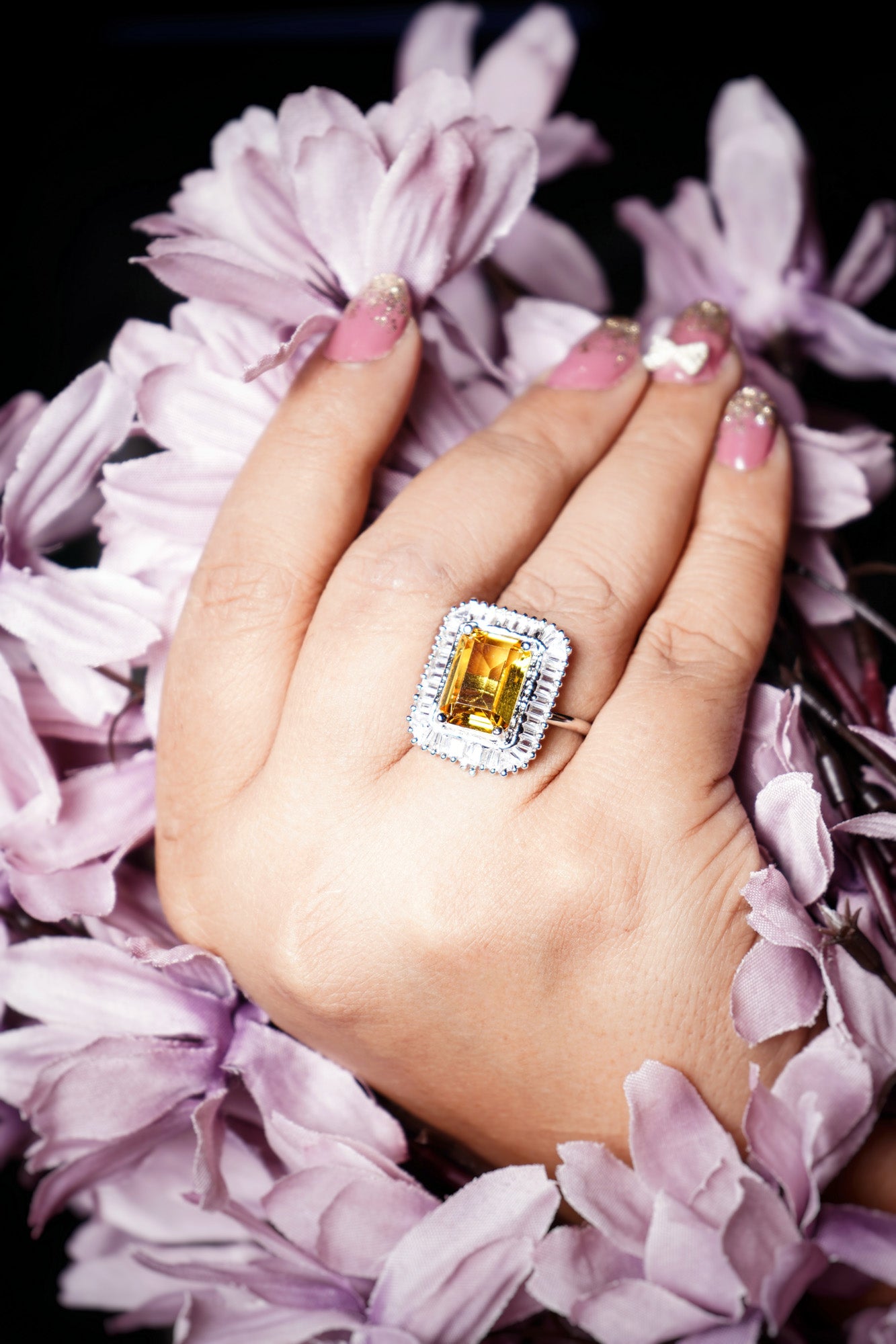 Miyra CZ Designer Rings - Chaandi Rivaaz