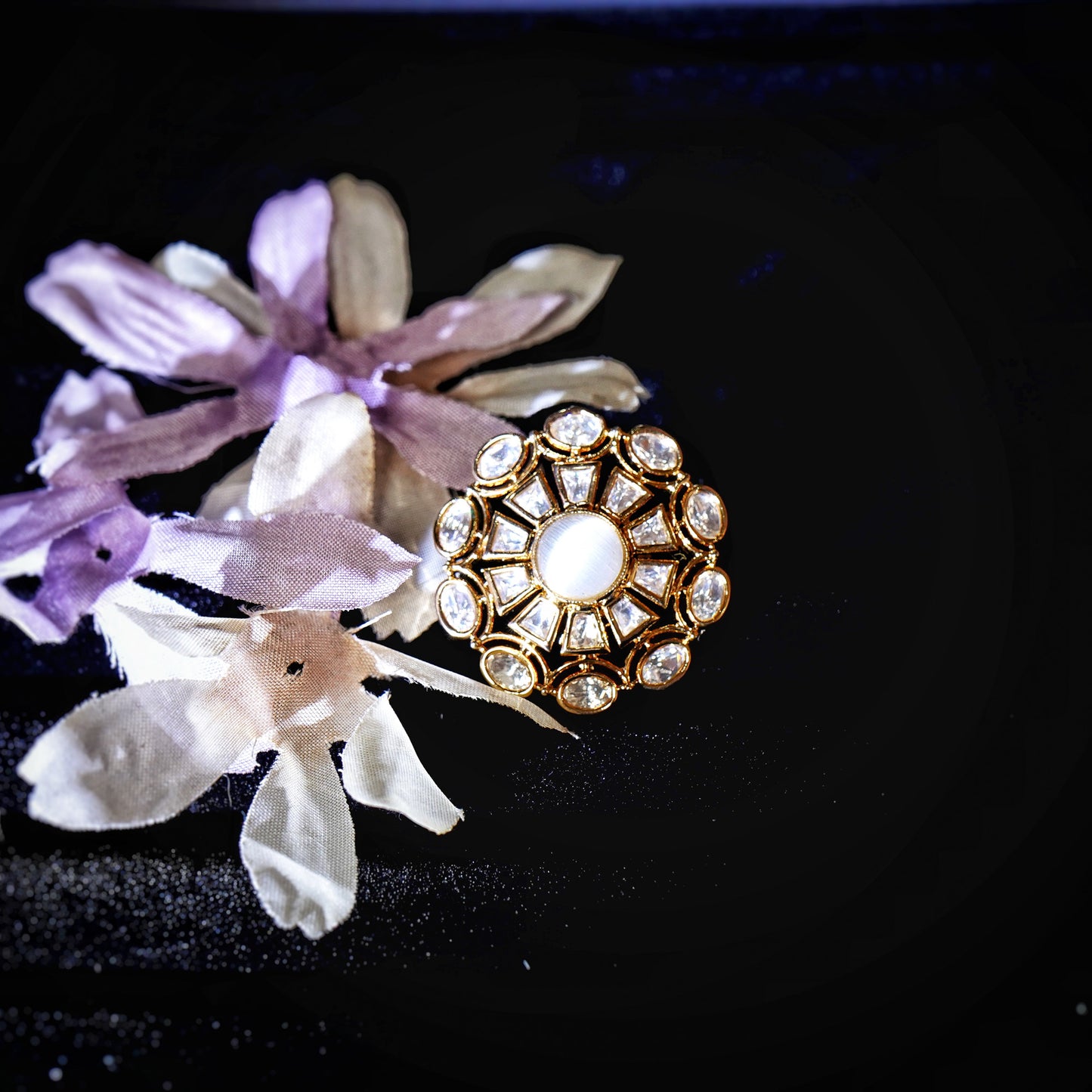 Neeru’s Polki Cocktail Rings - Chaandi Rivaaz