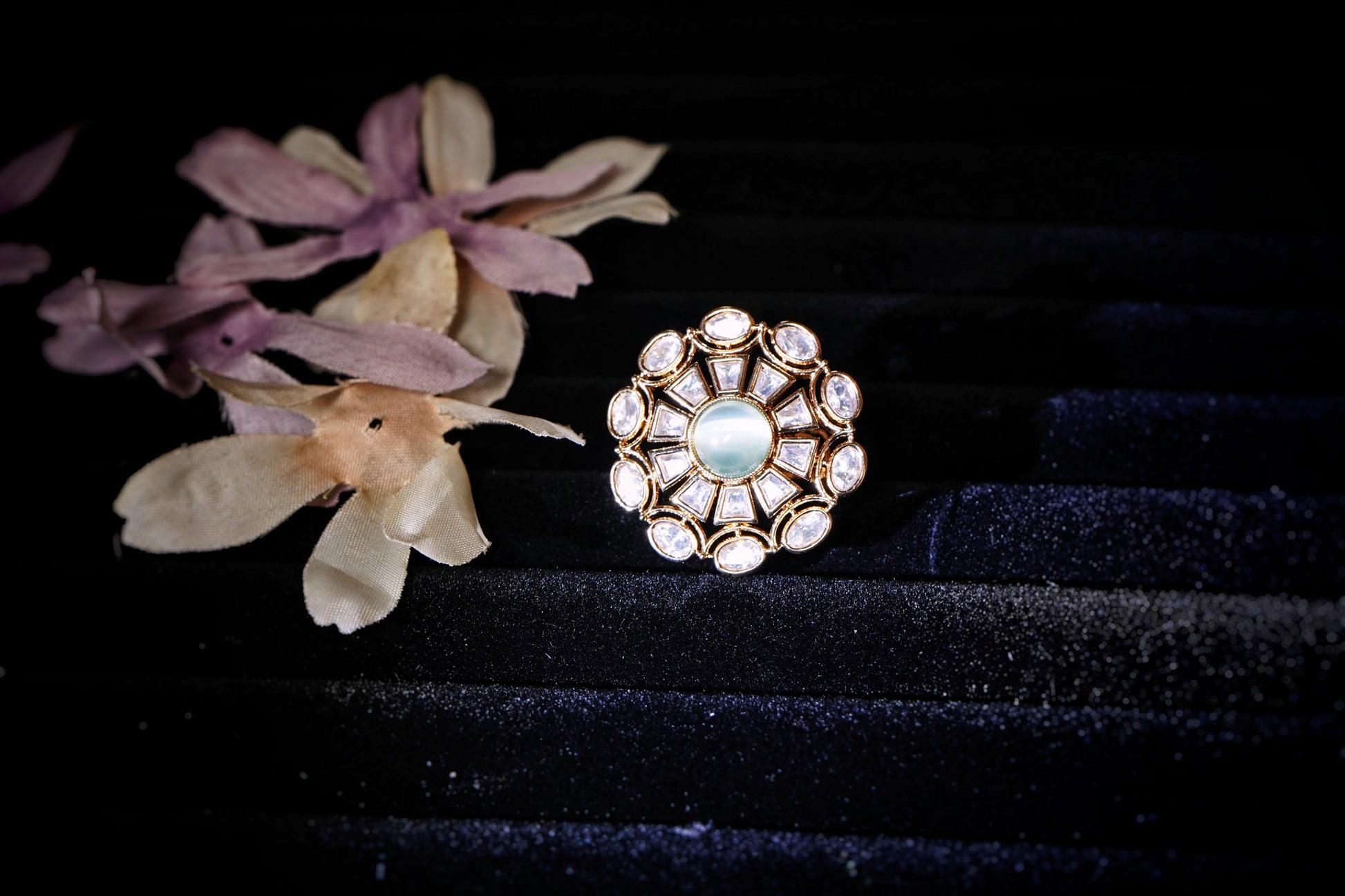 Neeru’s Polki Cocktail Rings - Chaandi Rivaaz