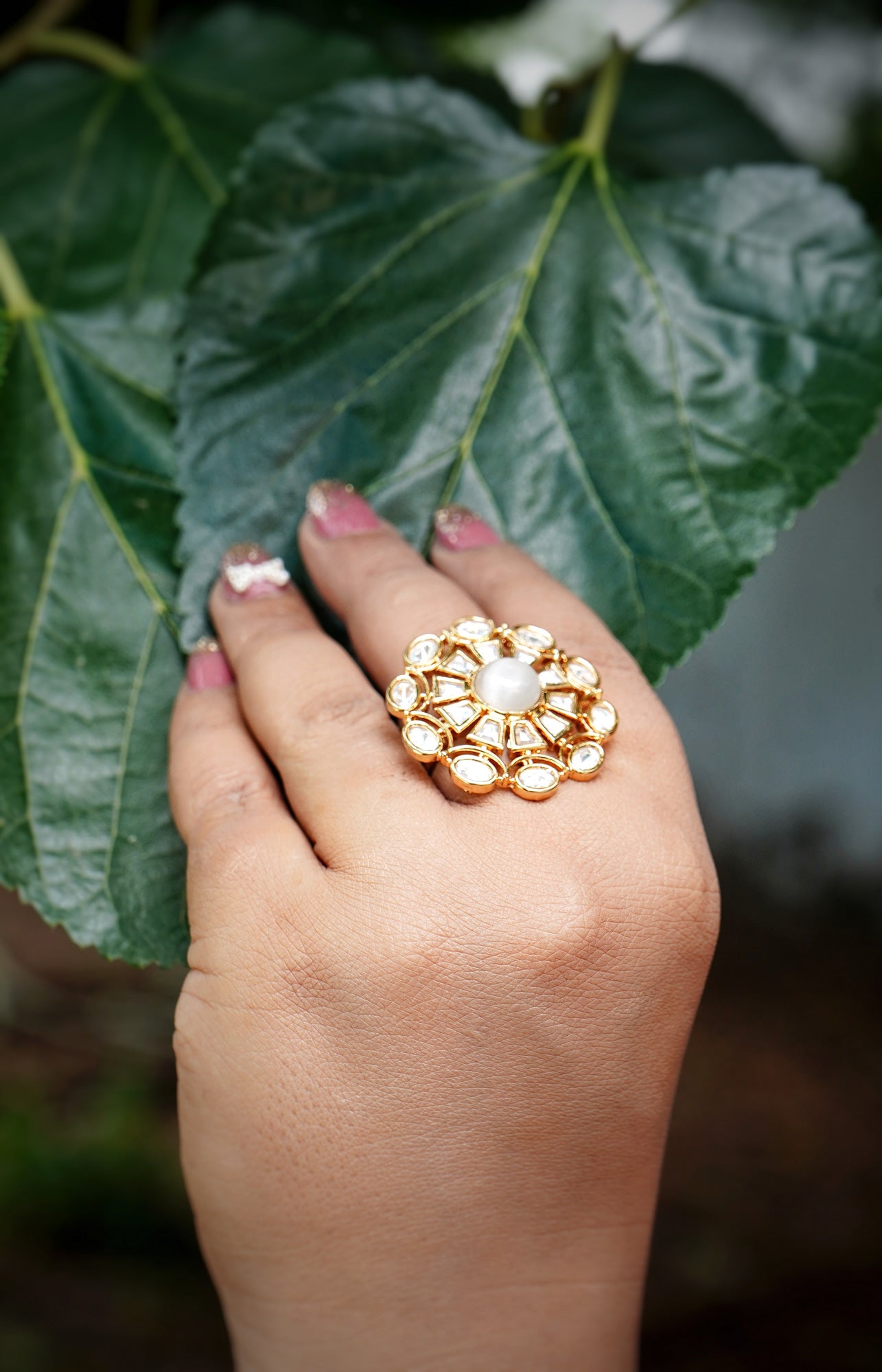 Neeru’s Polki Cocktail Rings - Chaandi Rivaaz