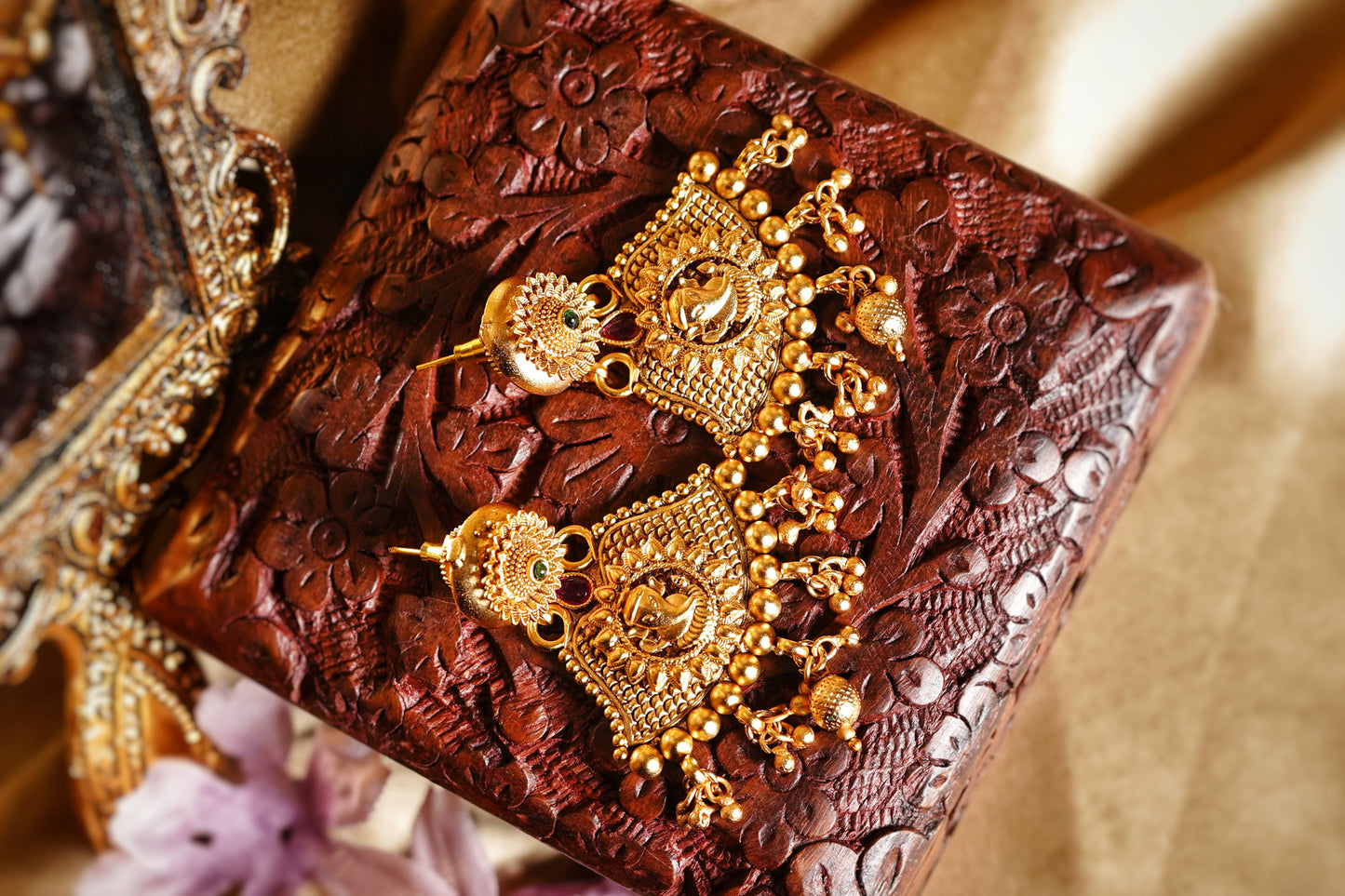 Beautiful GANESHA Earrings - Chaandi Rivaaz