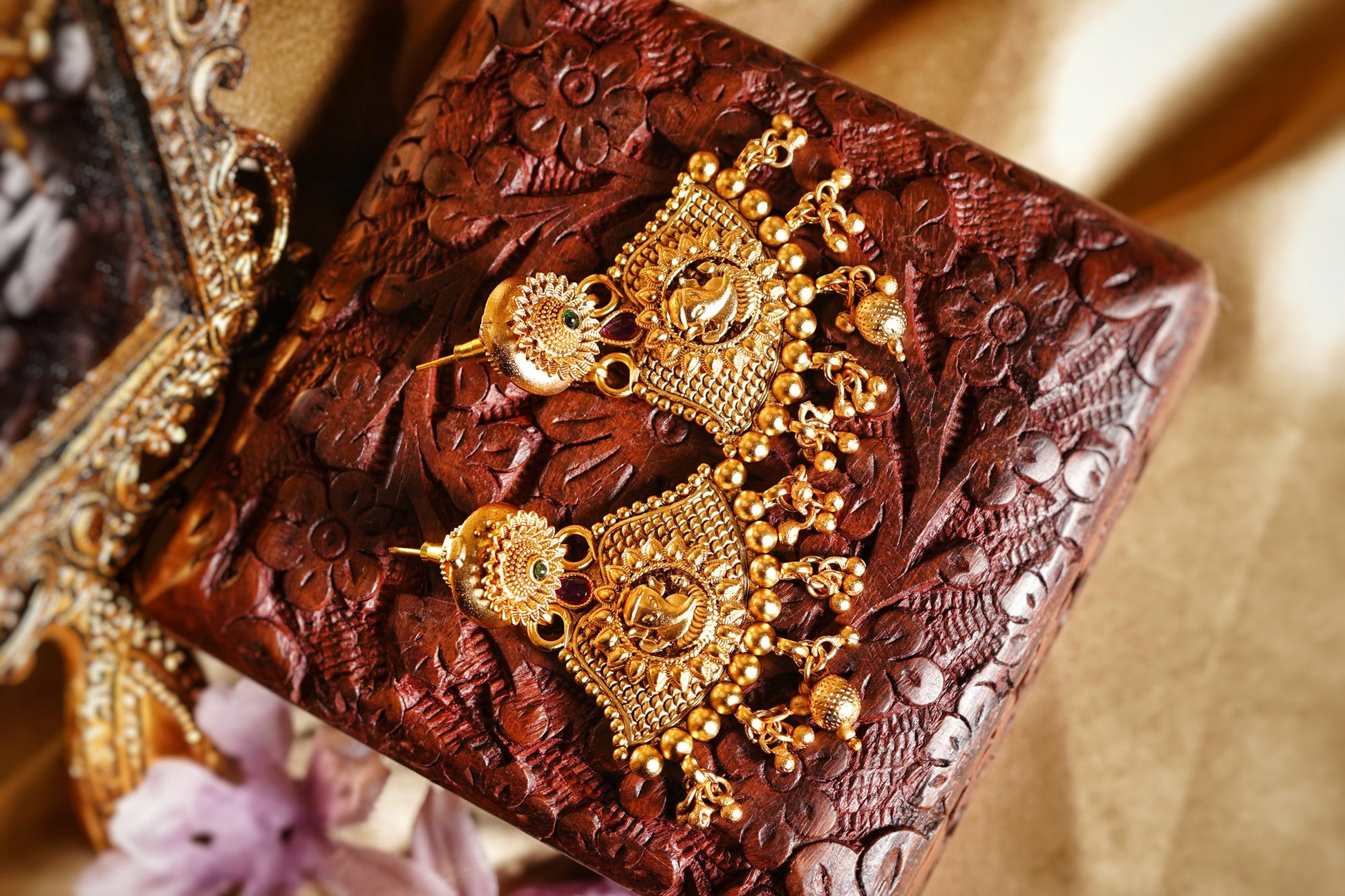 Beautiful GANESHA Earrings - Chaandi Rivaaz