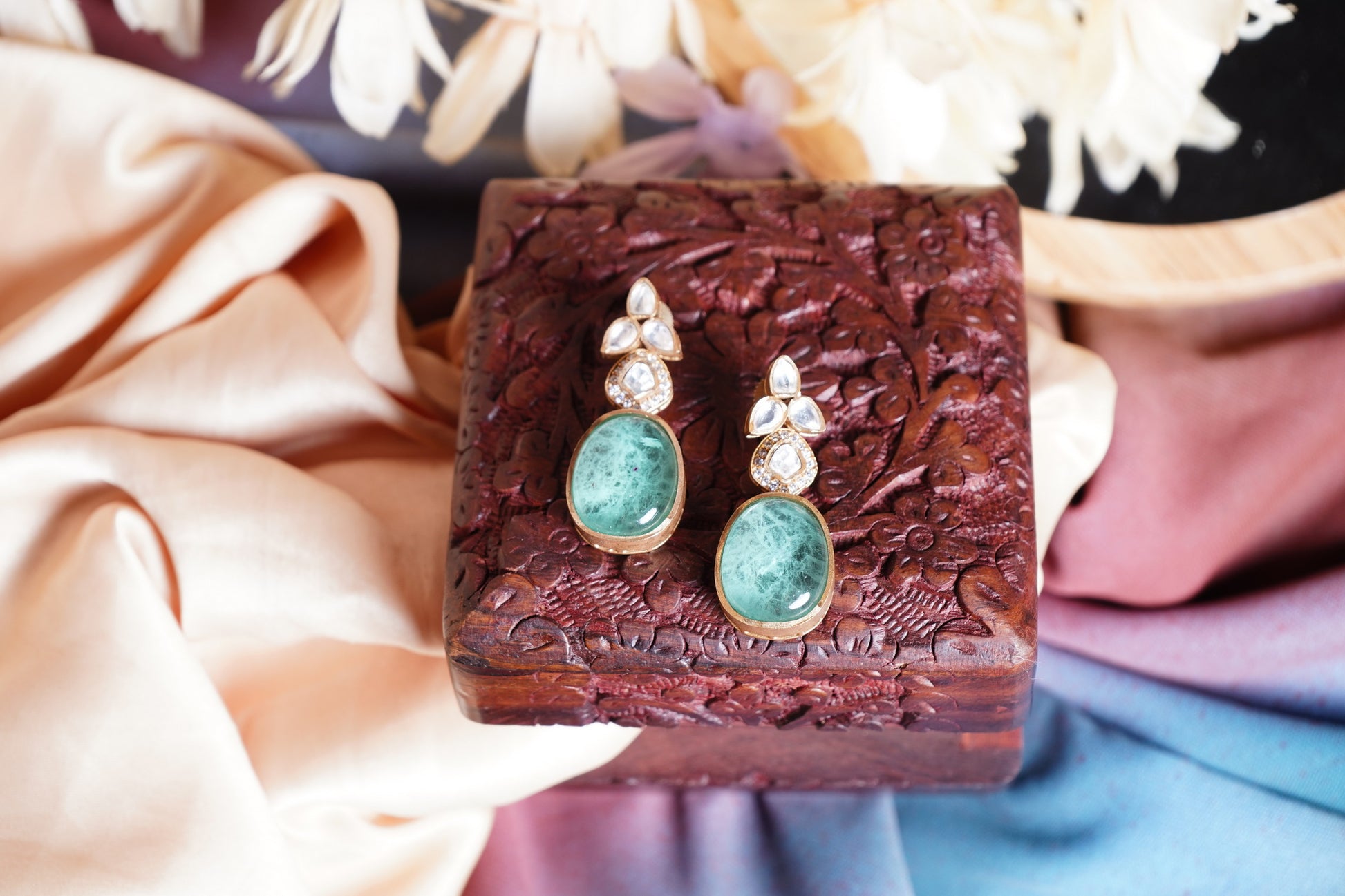 Sonia Designer Earrings - Chaandi Rivaaz
