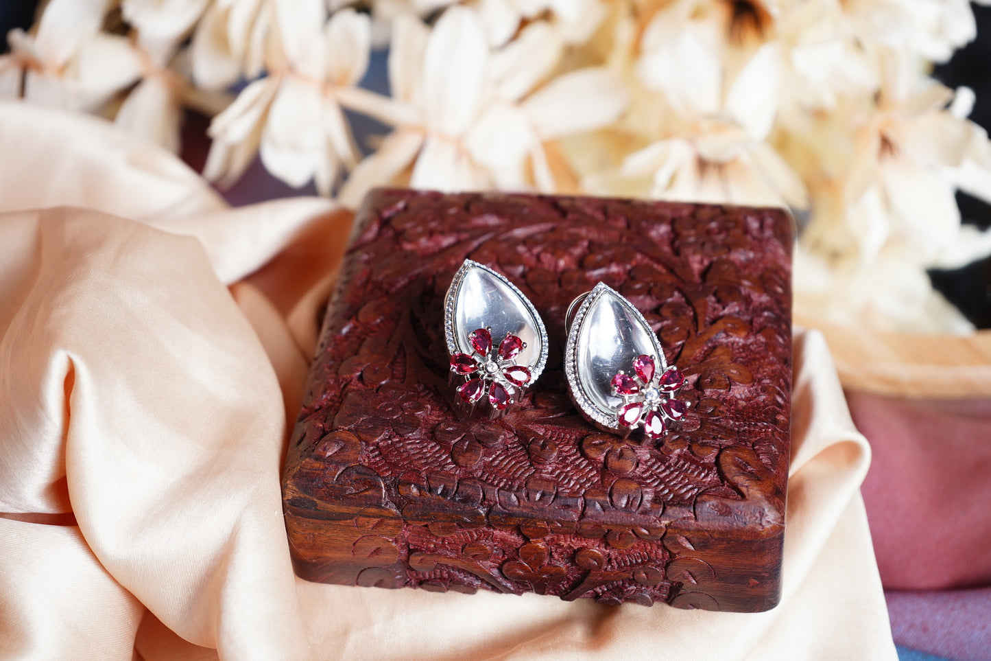 Riya's Designer Earrings - Chaandi Rivaaz