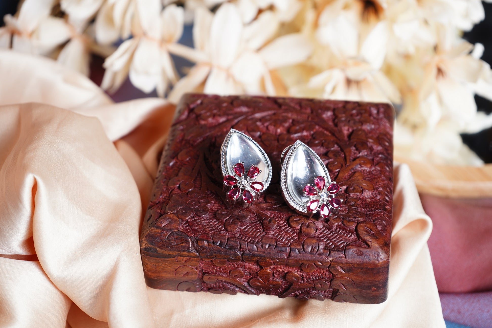Riya's Designer Earrings - Chaandi Rivaaz