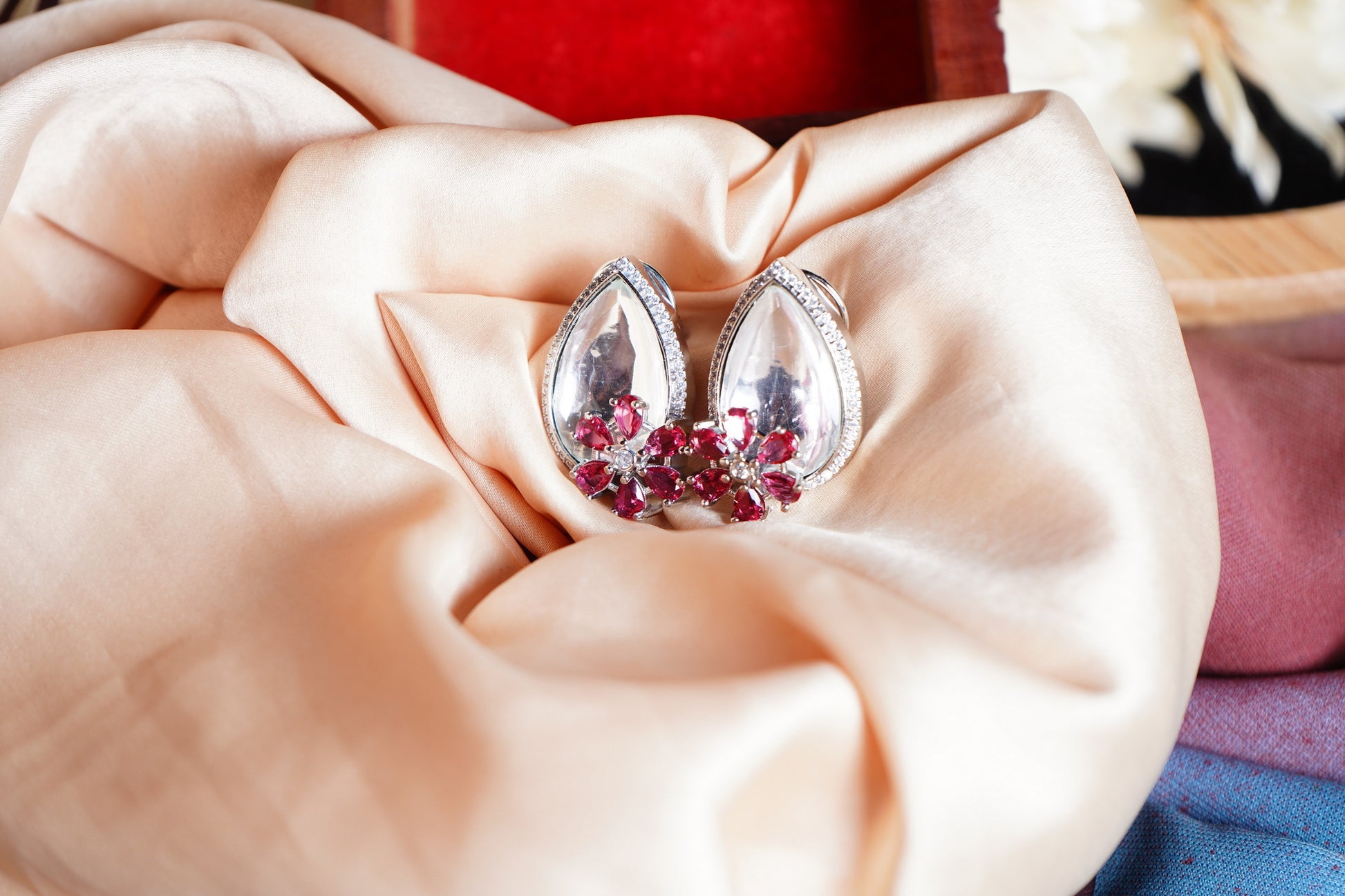 Riya's Designer Earrings - Chaandi Rivaaz