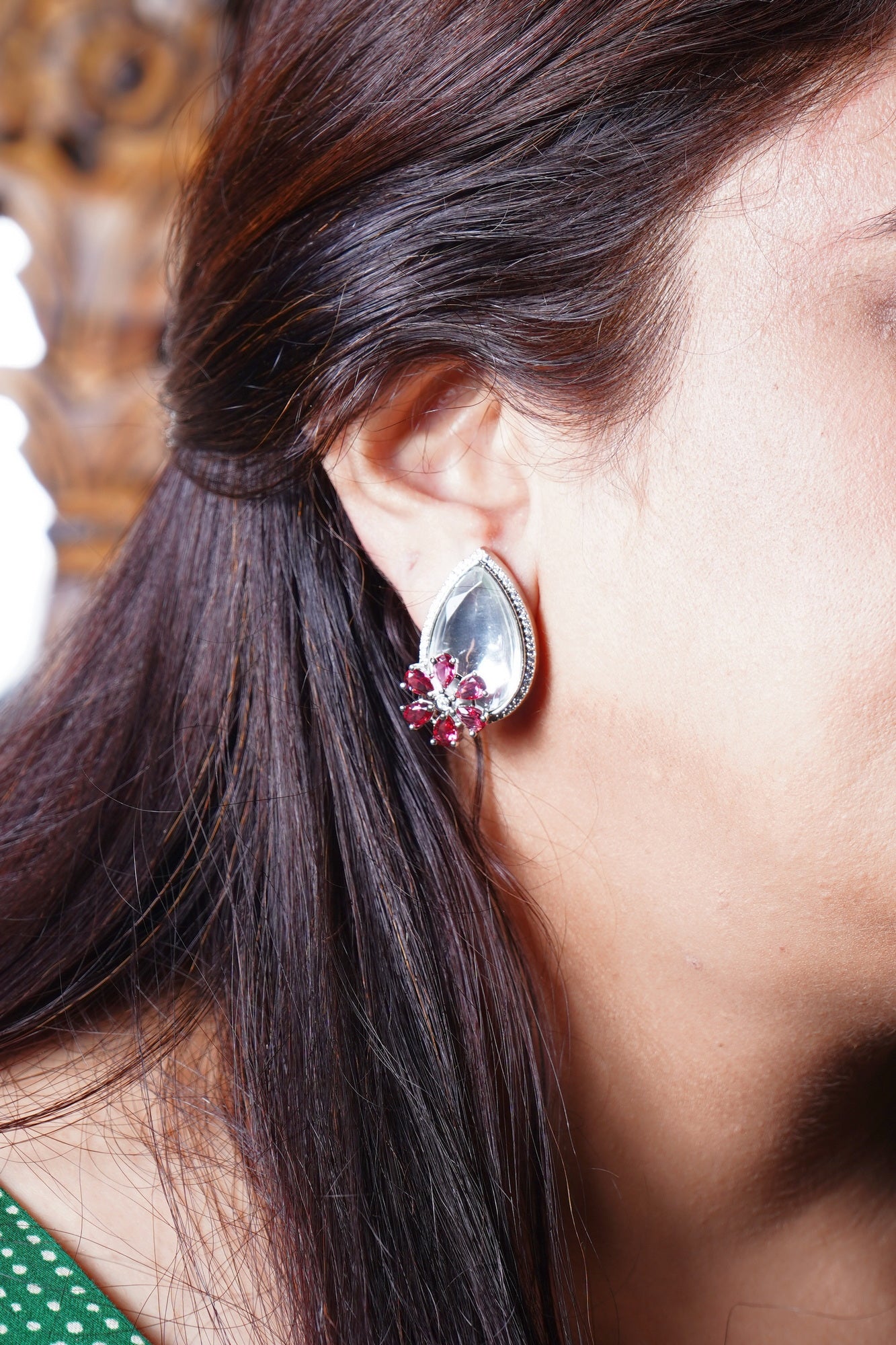 Riya's Designer Earrings - Chaandi Rivaaz