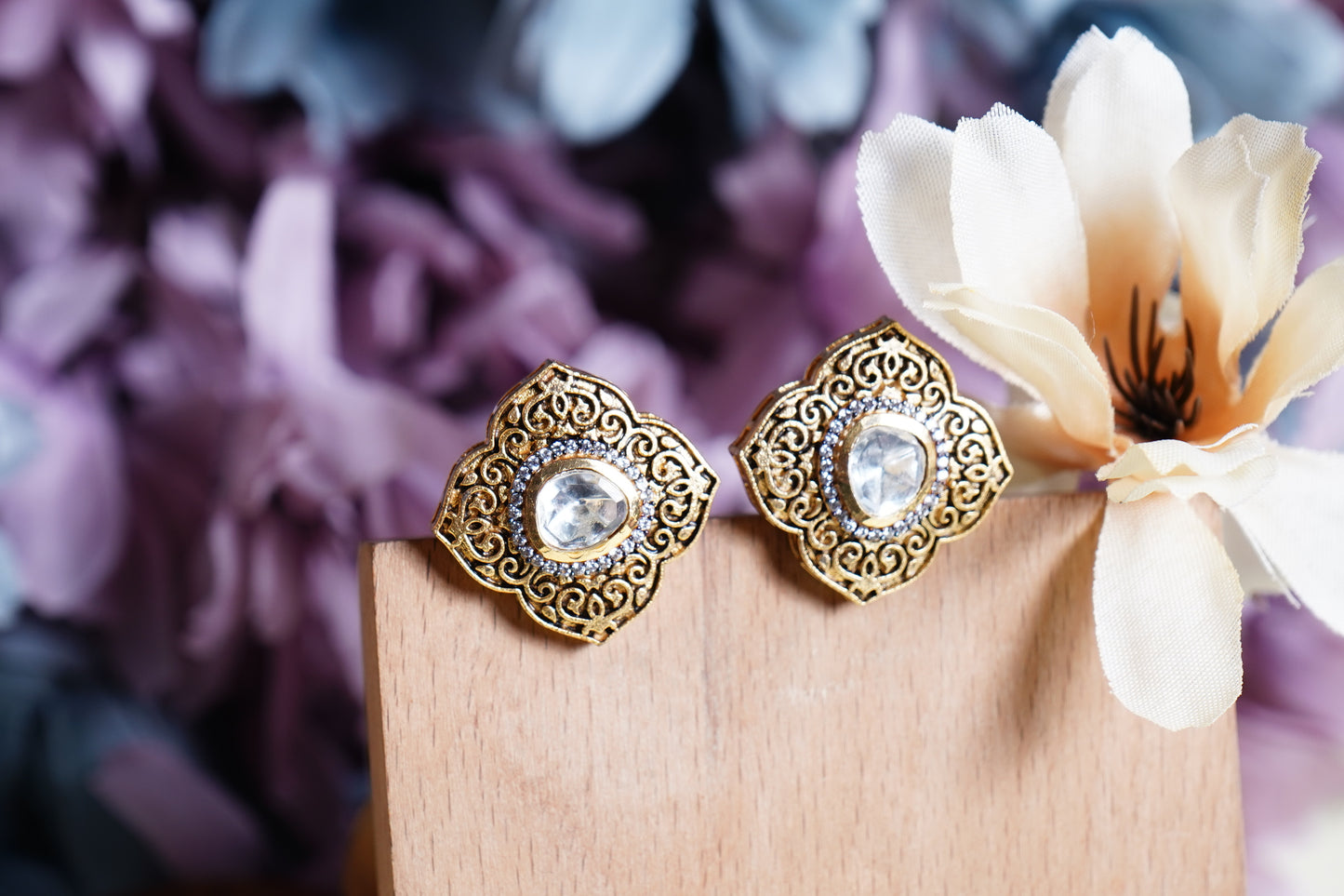 Aliya's Antique Earrings - Chaandi Rivaaz