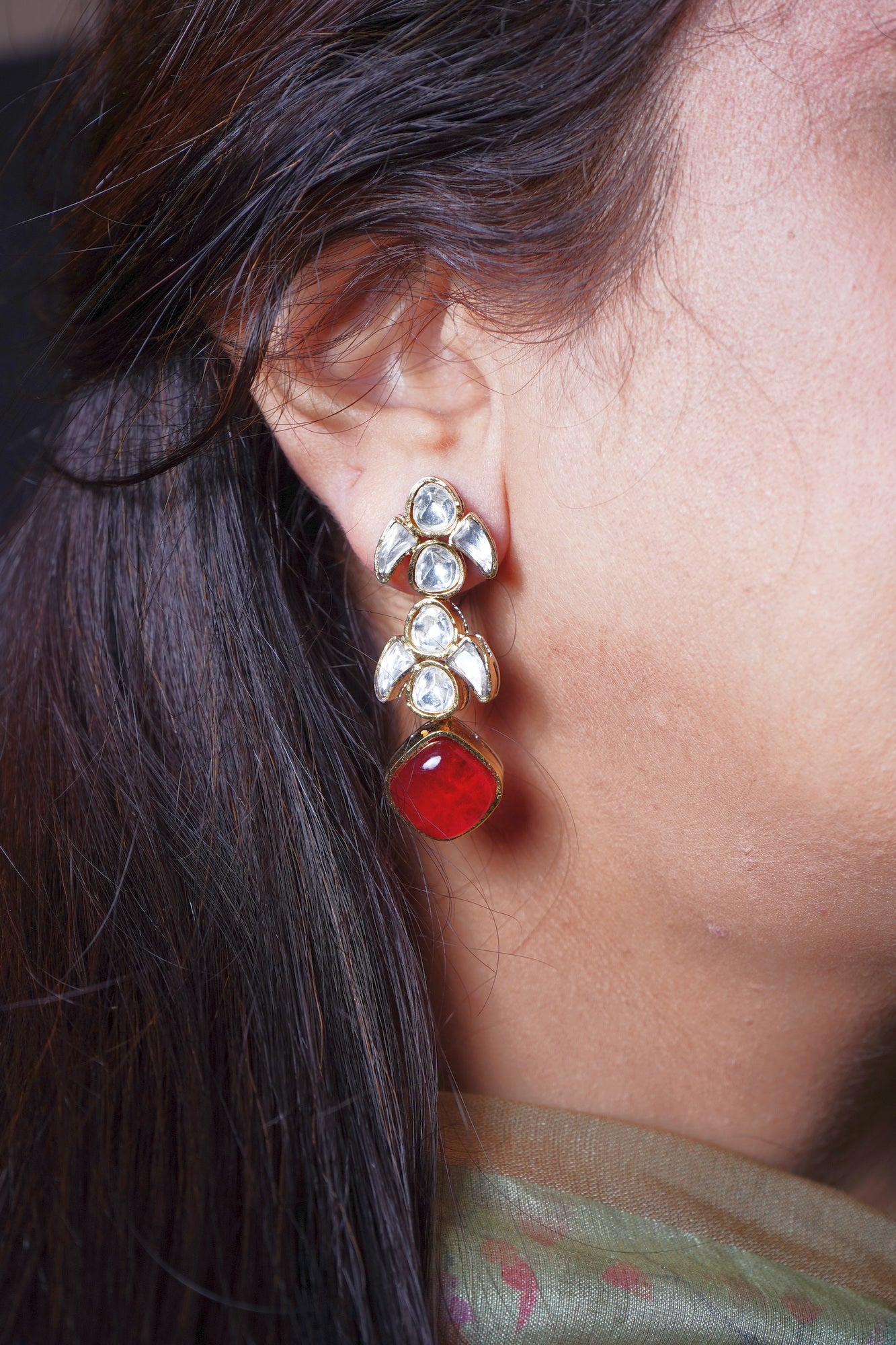 Nisha's Designer Earrings - Chaandi Rivaaz