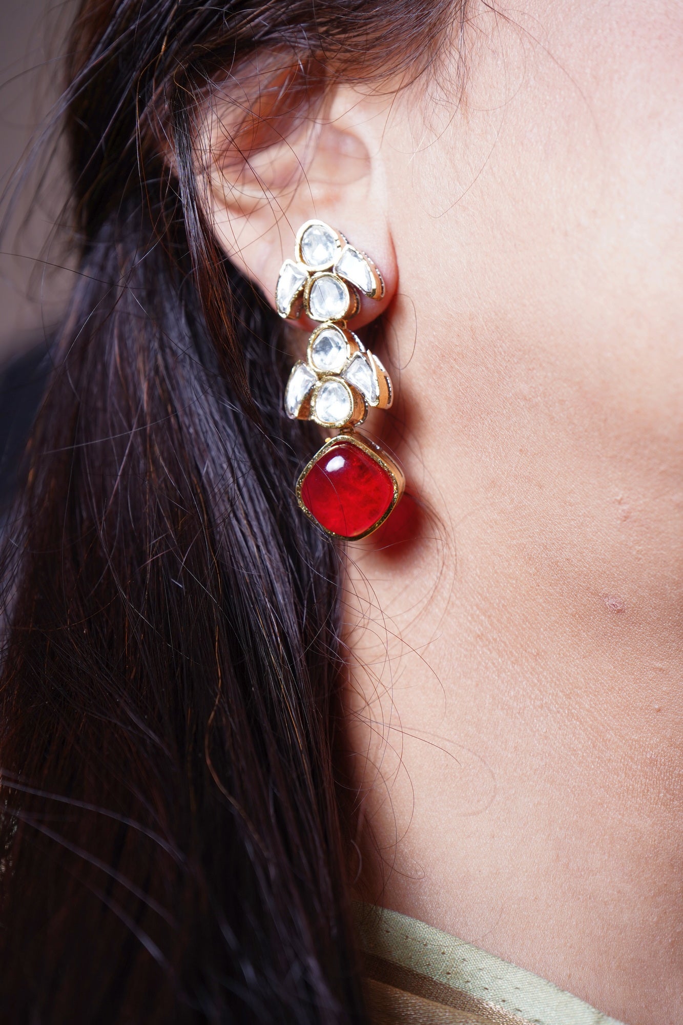 Nisha's Designer Earrings - Chaandi Rivaaz