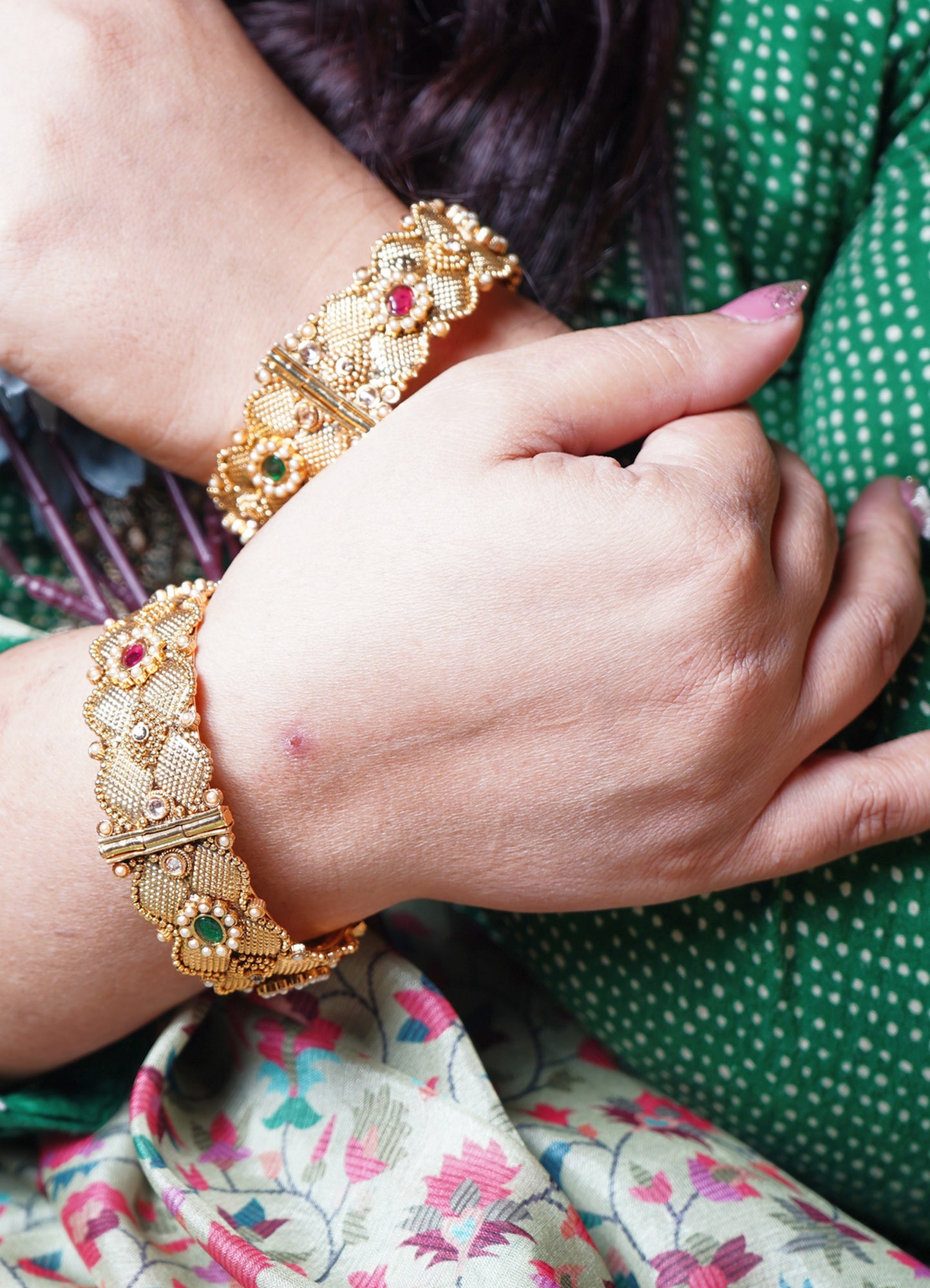 Ritu’s Designer Antique Bangles - Chaandi Rivaaz