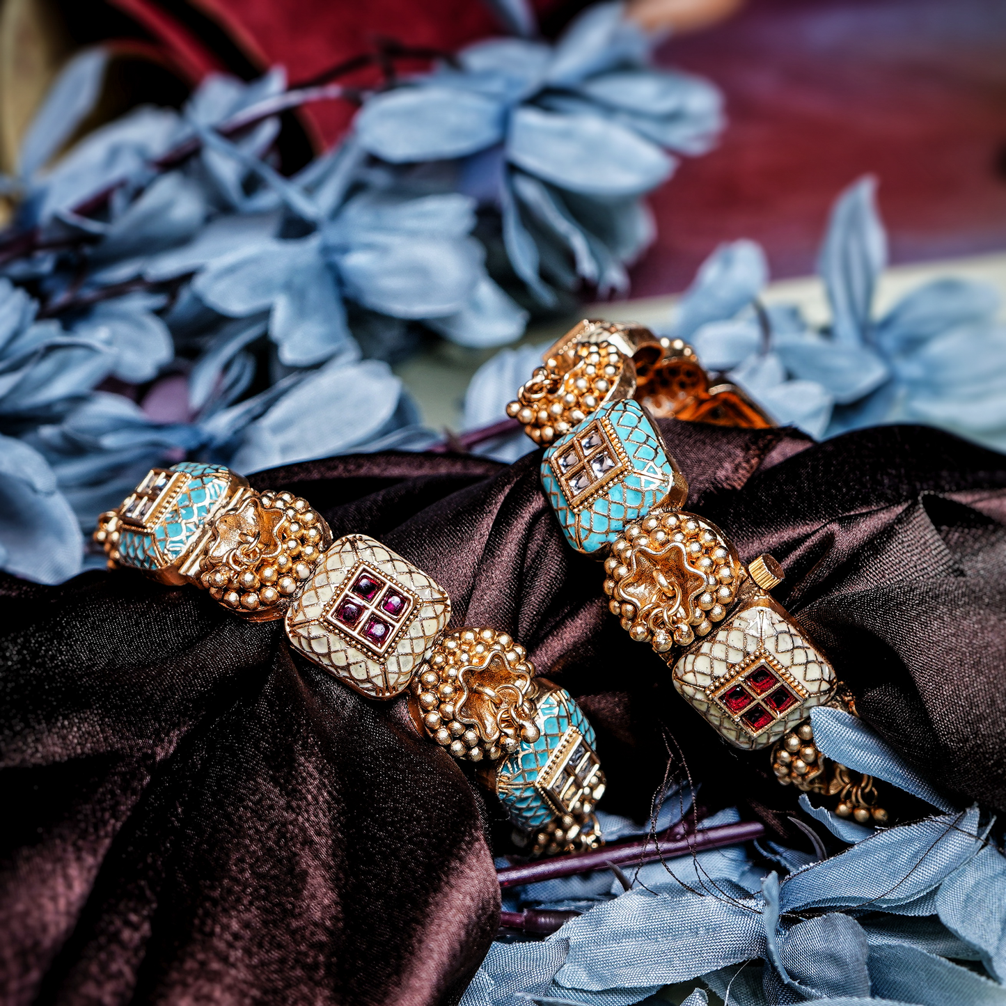 Sapna Designer Antique Bangles - Chaandi Rivaaz