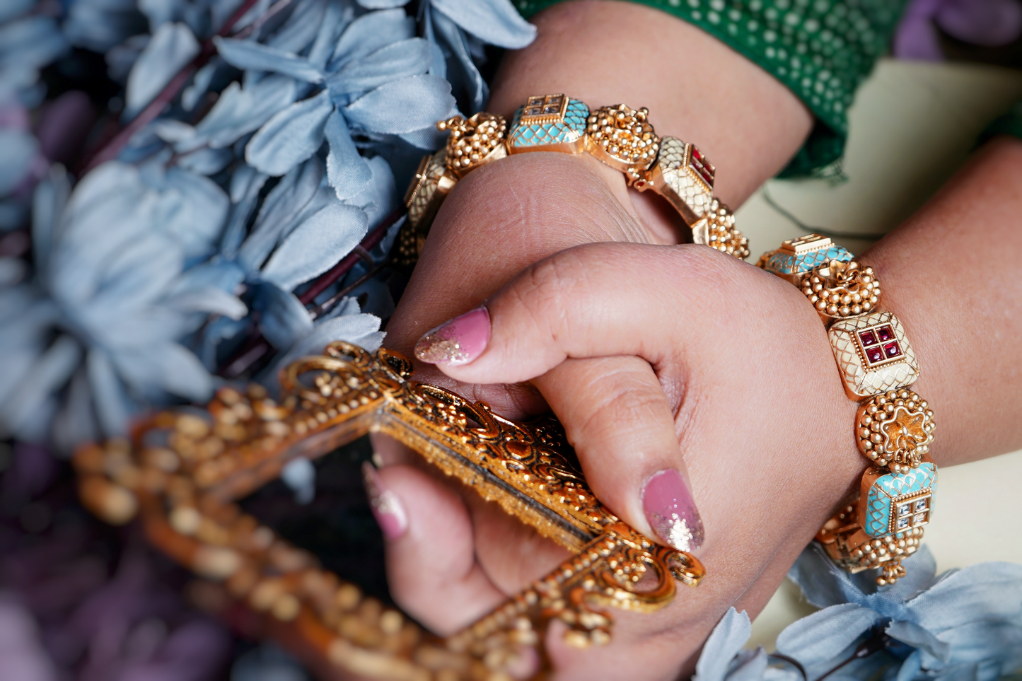 Sapna Designer Antique Bangles - Chaandi Rivaaz
