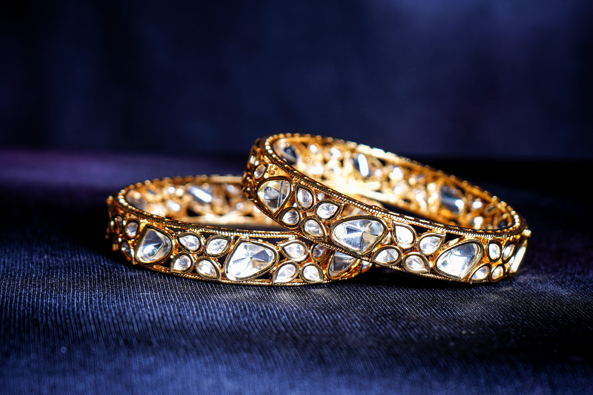 Royal Polki Bangles - Chaandi Rivaaz
