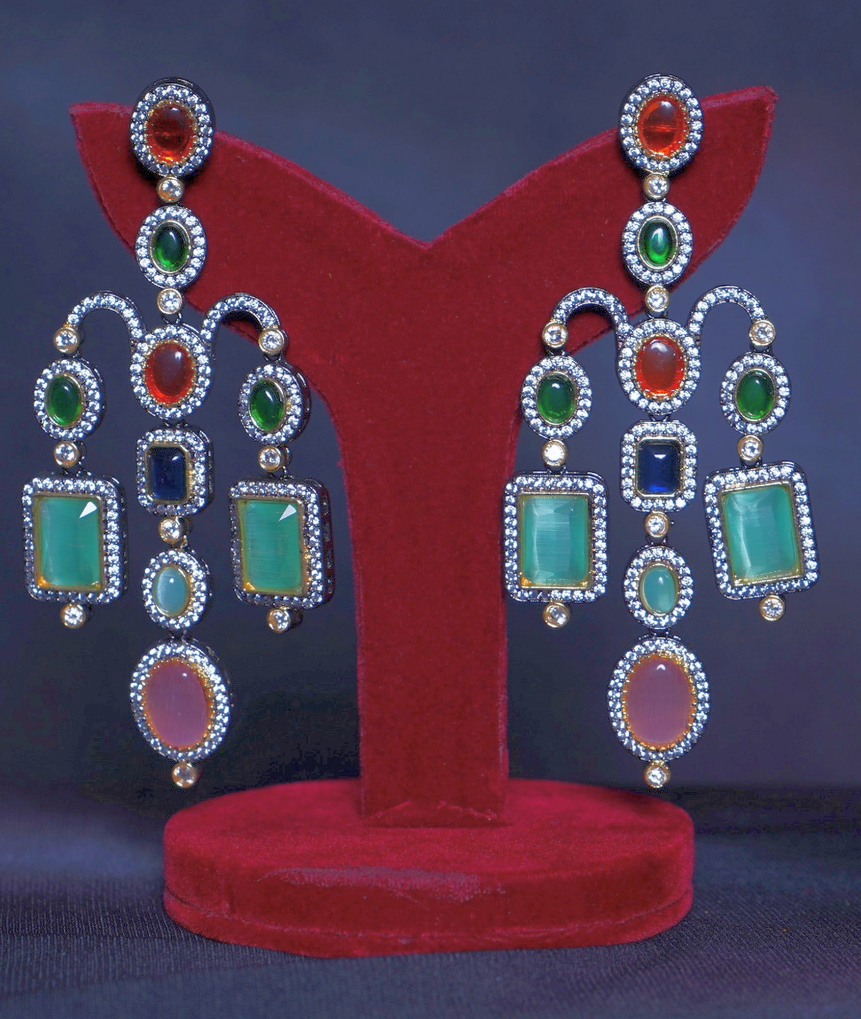 Krishma's Sabyasachi Inspired Danglers - Chaandi Rivaaz