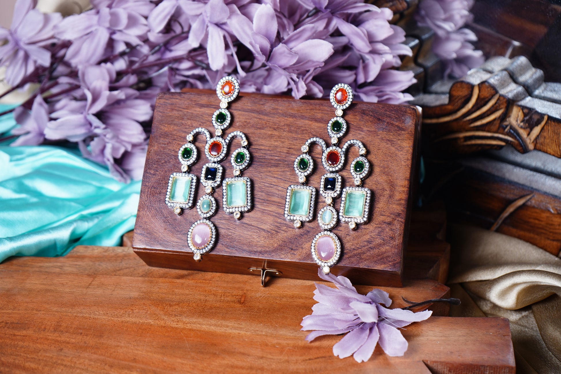 Krishma's Sabyasachi Inspired Danglers - Chaandi Rivaaz